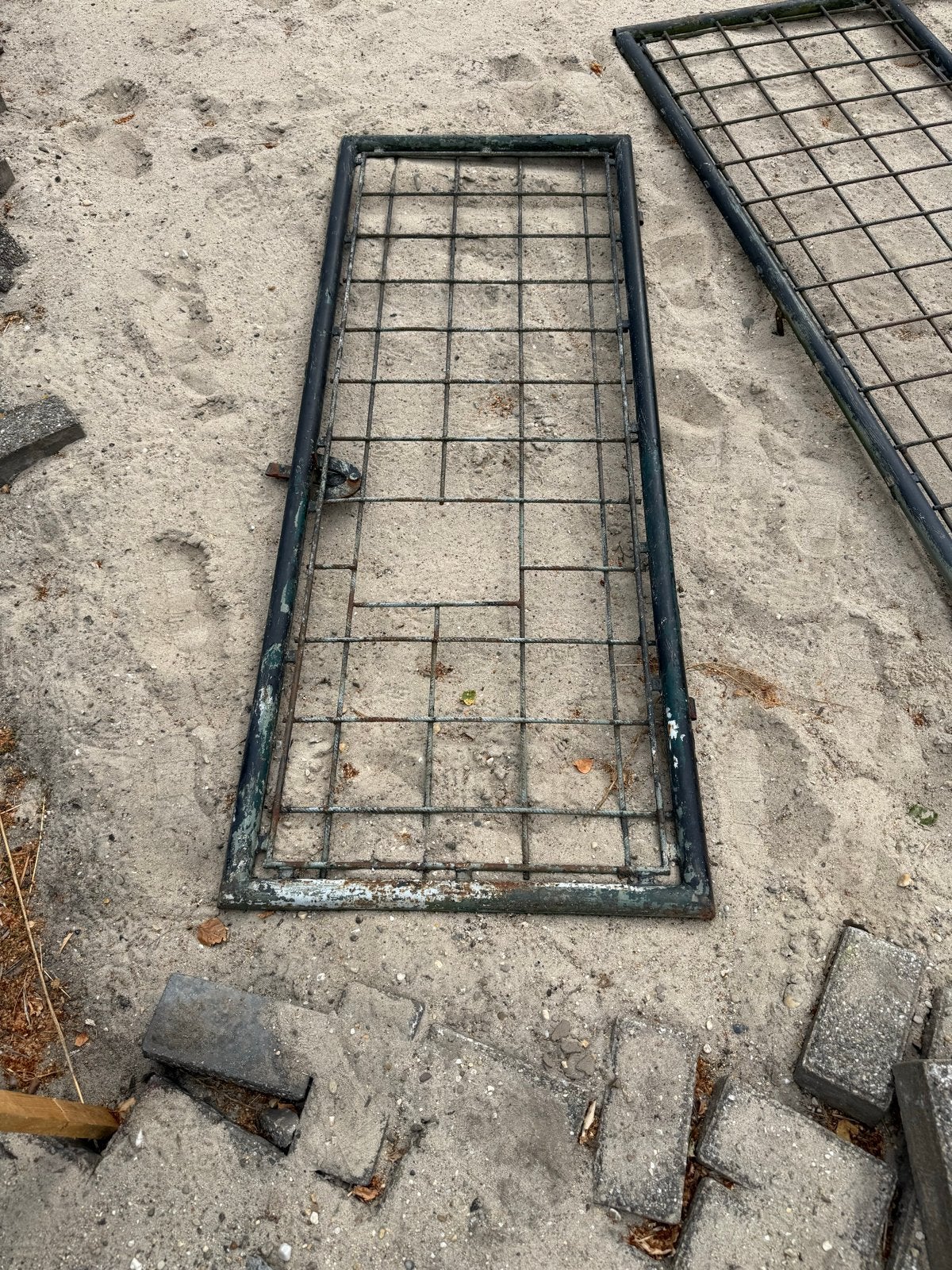 Hekwerk met deur, Ophalen, Met poort, Gebruikt, Tuinhek