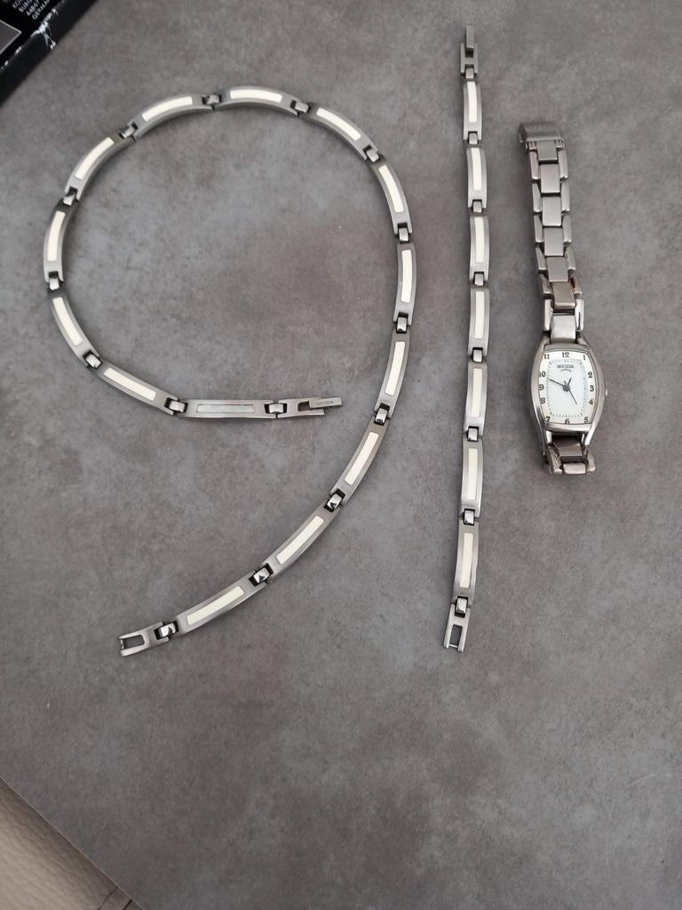 Mooie Boccia Titanium set - werkend, Verzenden, Gebruikt, Overige materialen