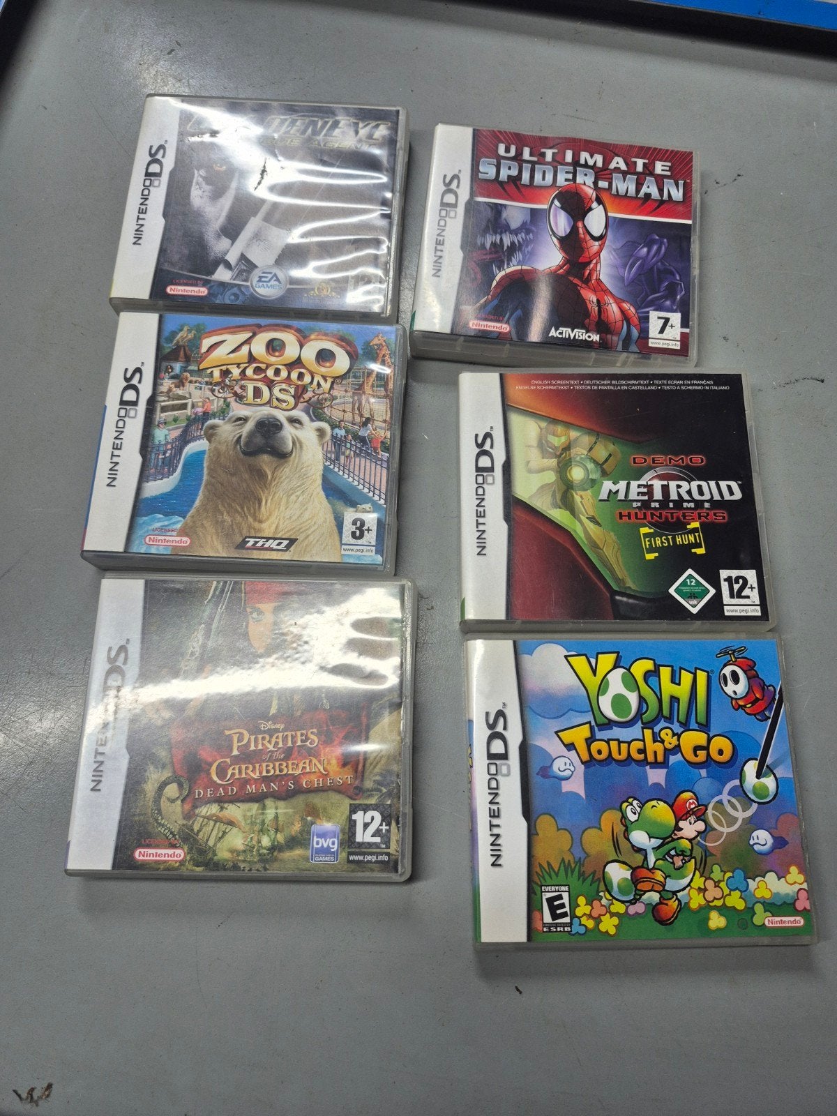 Nintendo DS Games: Yoshi, Spider-Man, Zoo Tycoon, en meer!, Gebruikt, Overige genres, 1 speler, Ophalen of Verzenden