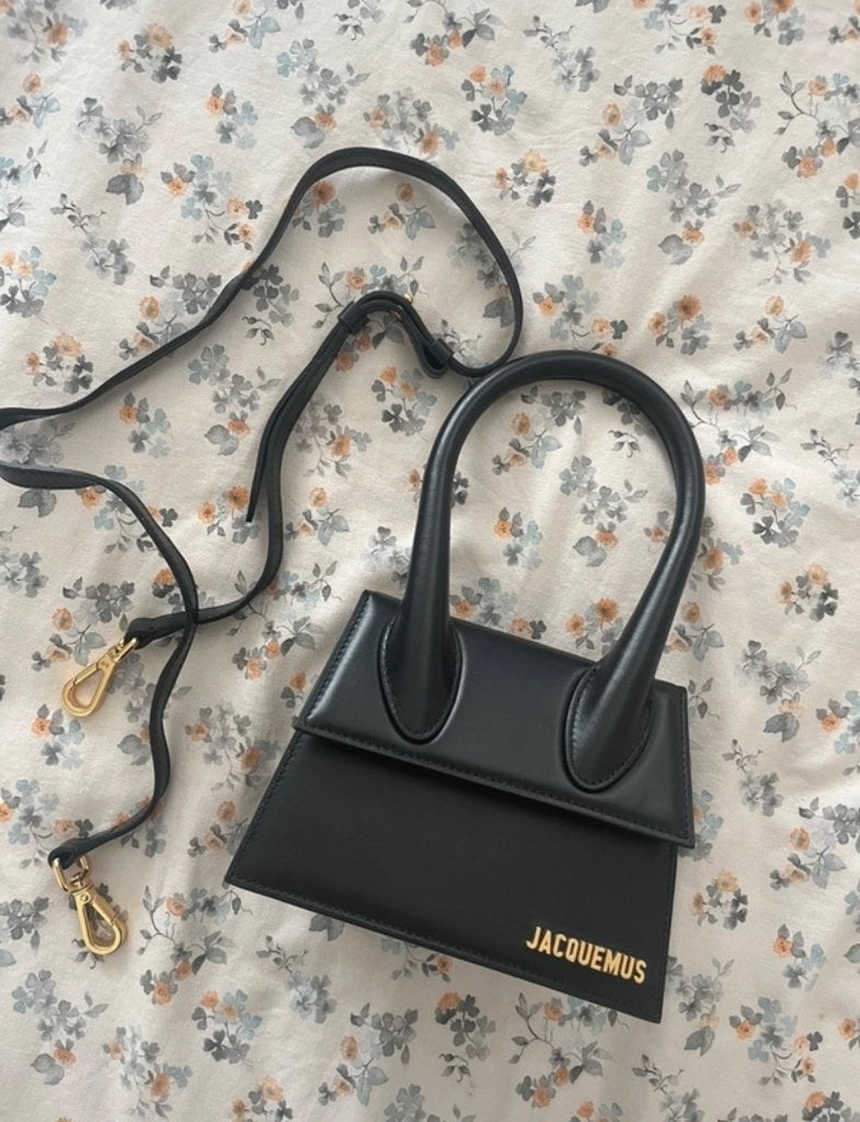 Jacquemus tas, Ophalen of Verzenden, Zo goed als nieuw, Zwart, Handtas