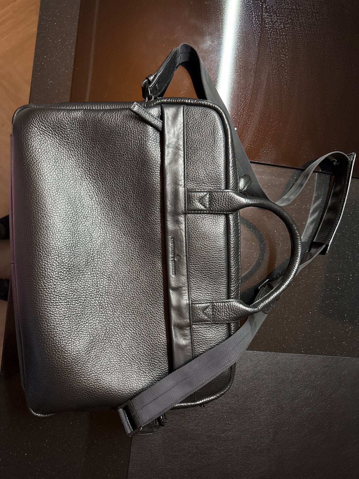 Castelijn & Beerens Onyx Chris Laptop Bag leer!, Ophalen of Verzenden, Zo goed als nieuw, Overige typen
