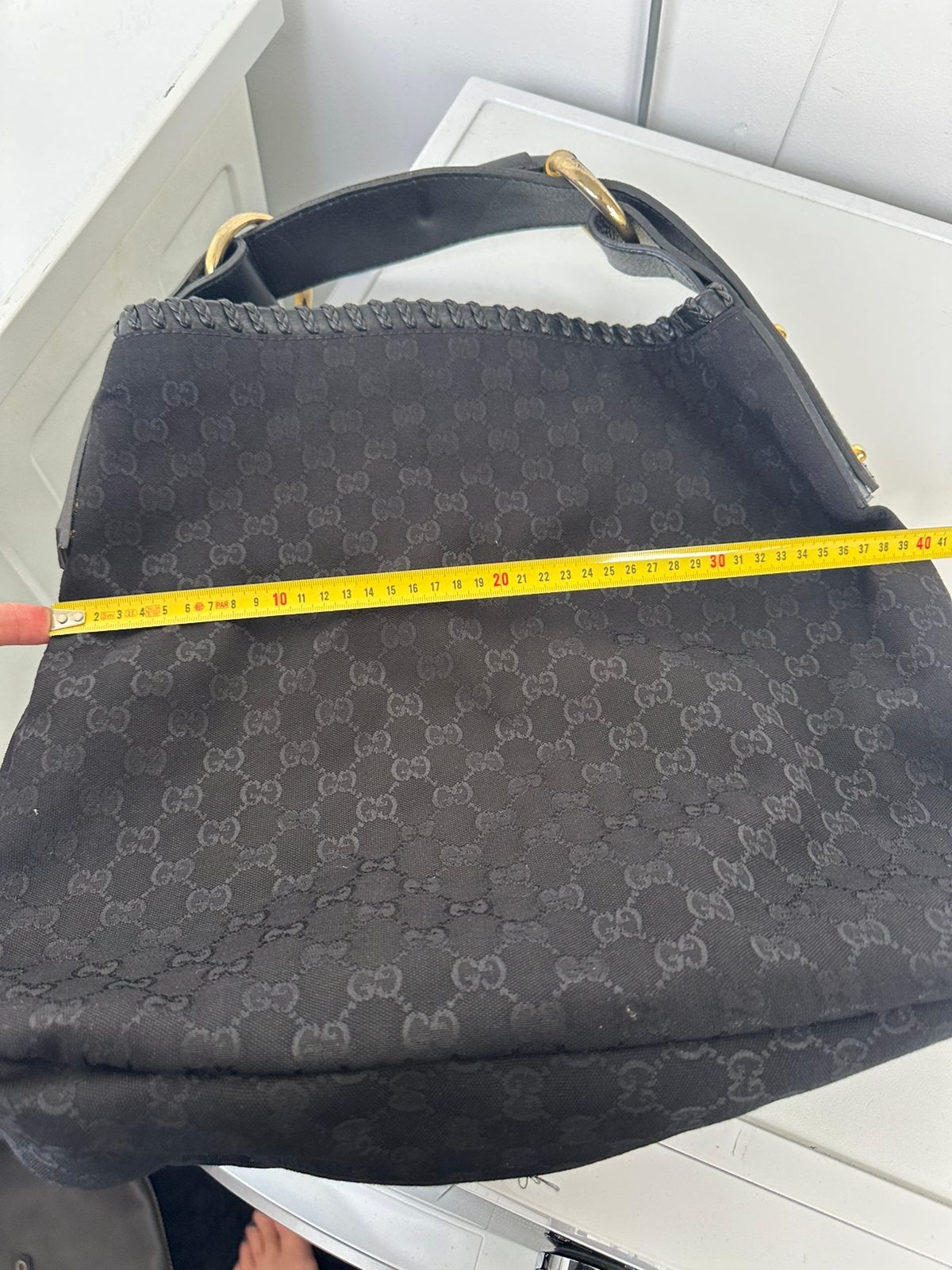 Gucci horsebit tas zwart, Ophalen of Verzenden, Nieuw, Zwart, Handtas