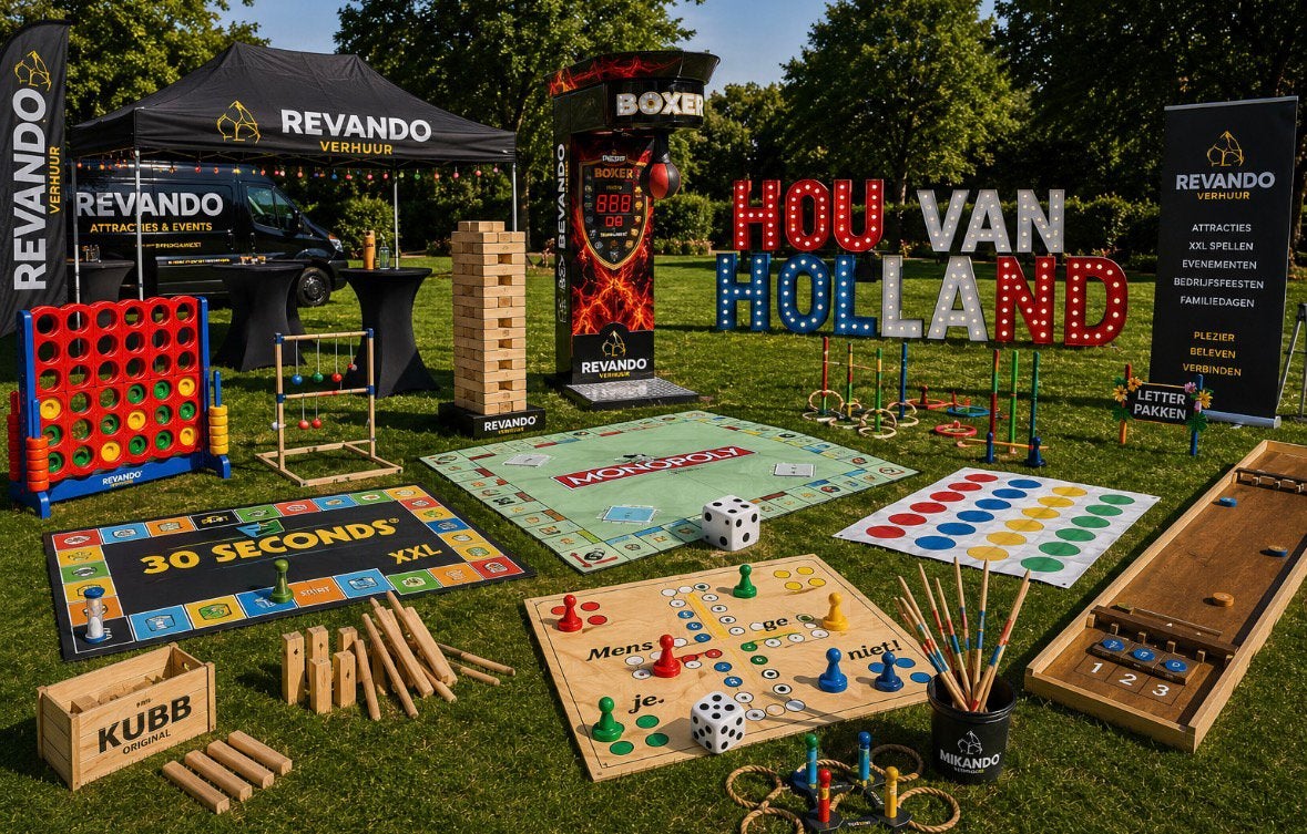 XXL spellen huren voor familiedag of teamuitje?, Ophalen of Verzenden, Zo goed als nieuw, Verjaardag