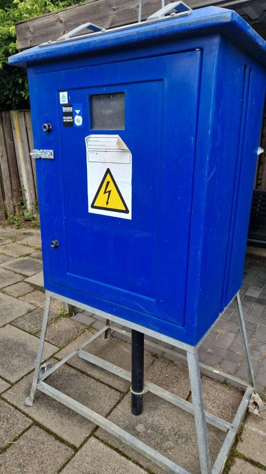 Bouwmeterkast 63A, Doe-het-zelf en Verbouw, Elektra en Kabels, Ophalen, Gebruikt, Overige typen