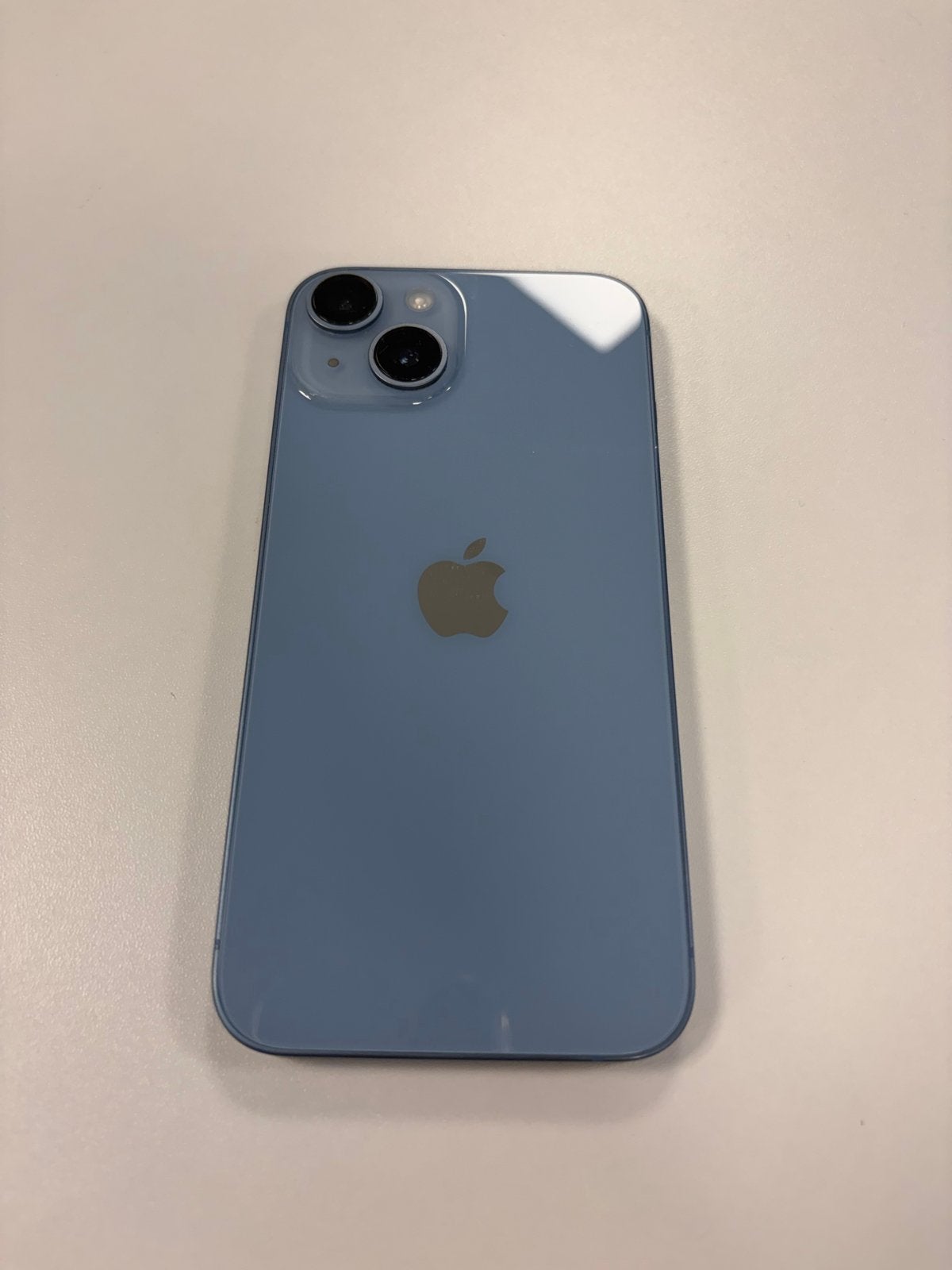 iPhone 14 256GB Blauw met snellader, 256 GB, Blauw, Ophalen of Verzenden, Zo goed als nieuw