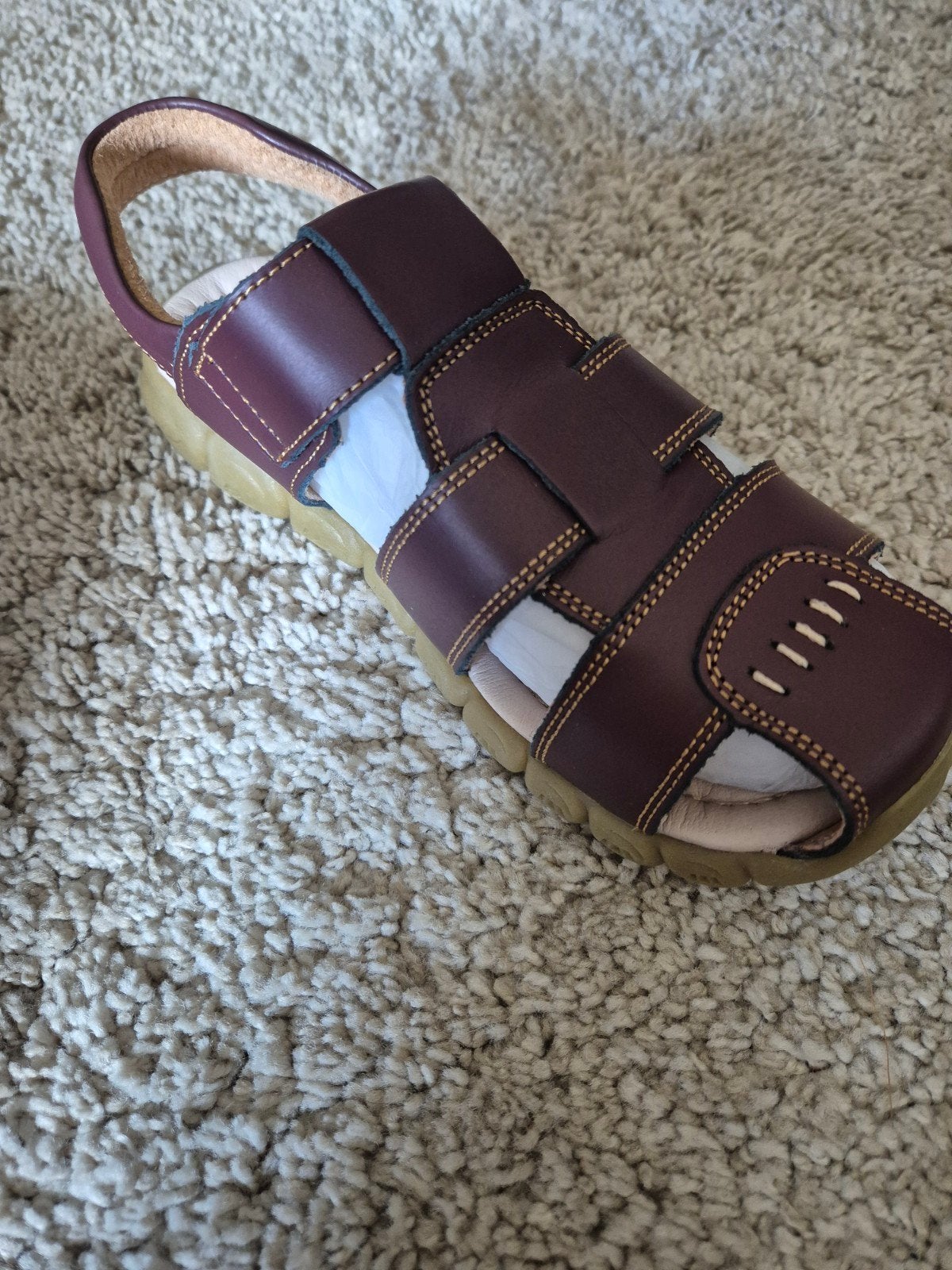 Comfortabele bruine sandalen - Maat 36, Kinderen en Baby's, Kinderkleding | Schoenen en Sokken, Ophalen of Verzenden, Nieuw