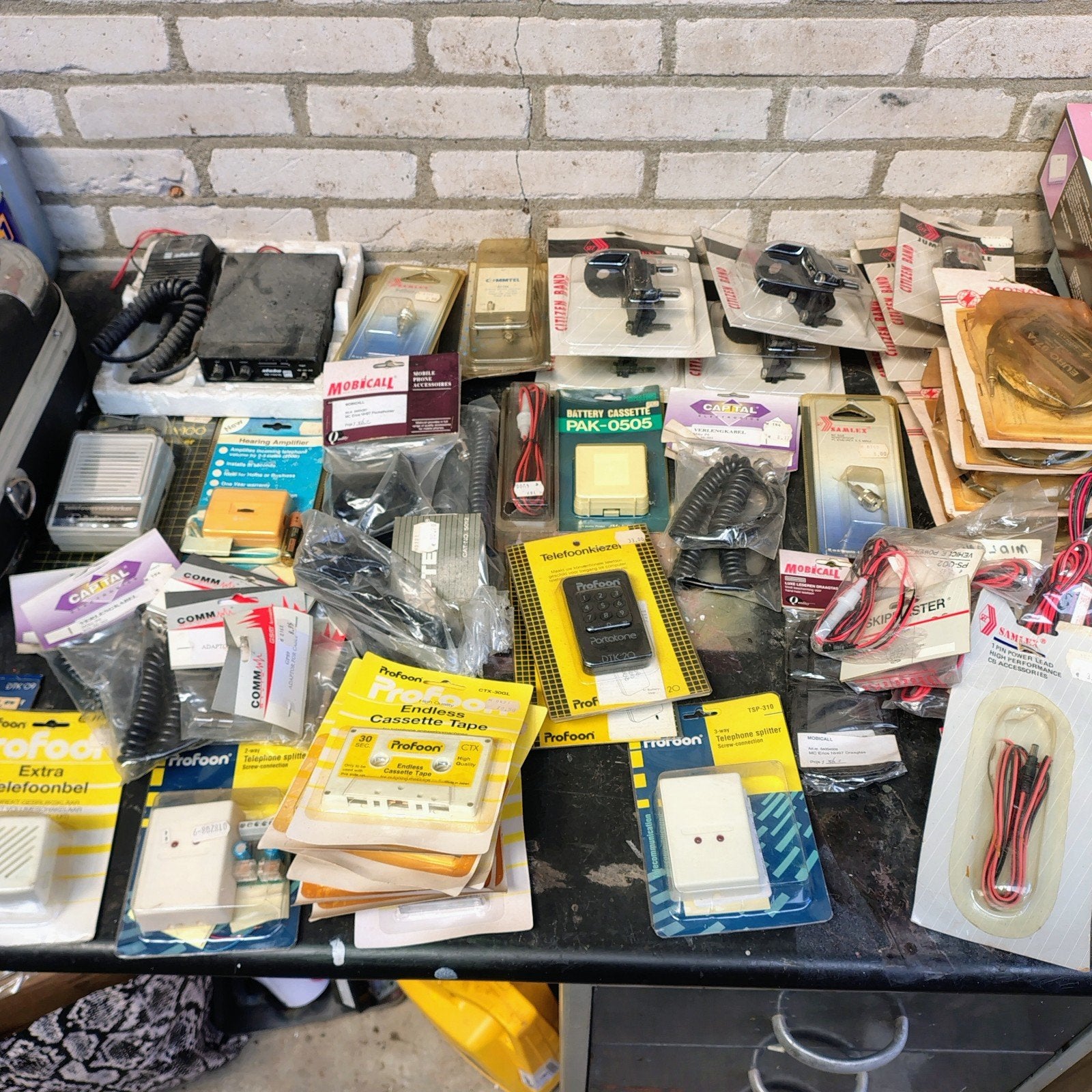 Grote partij NOS telecom CB radio accessoires, Ophalen of Verzenden