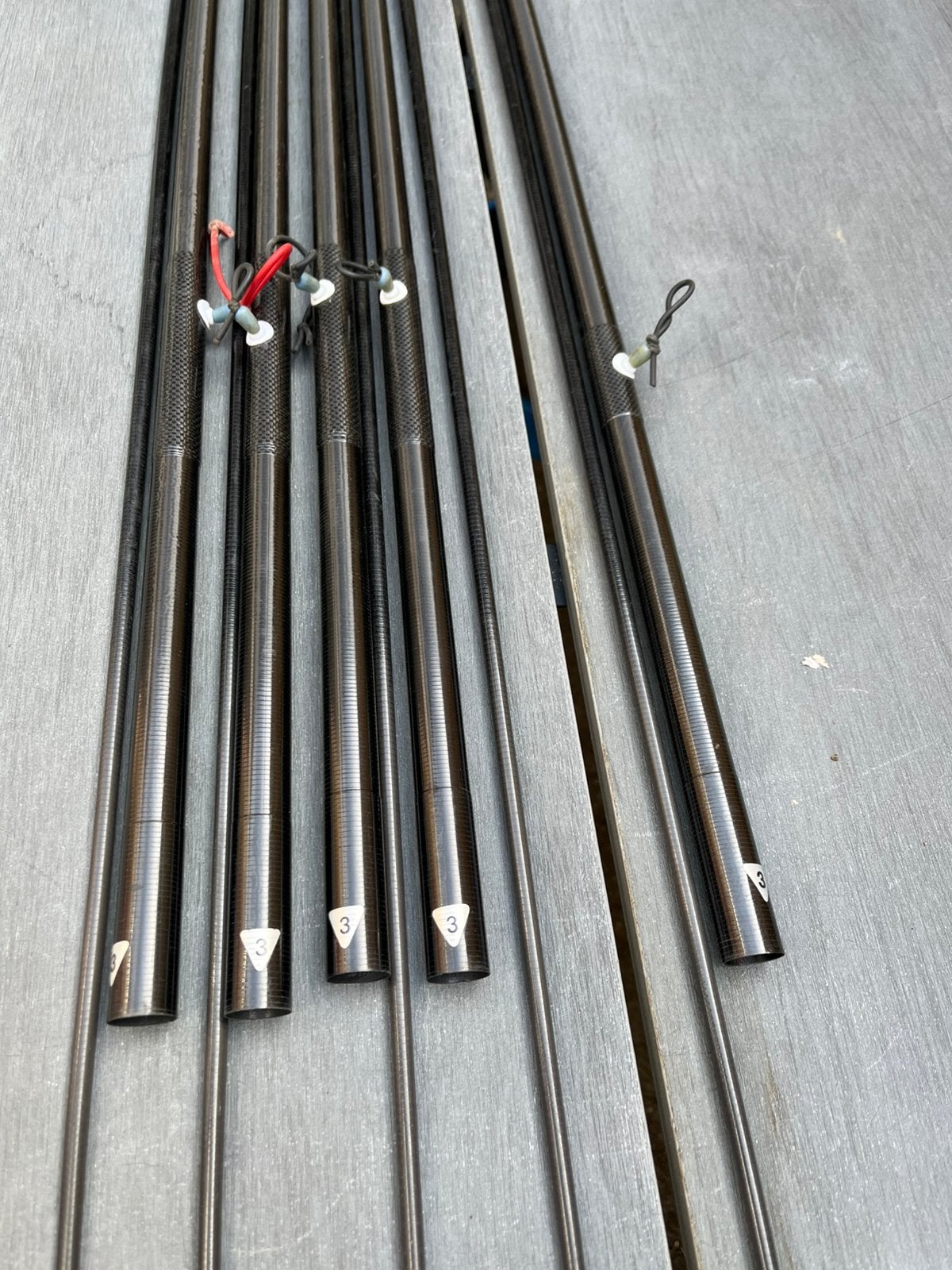Daiwa G50 Connoisseur 5 x 2 delige power topsets, Ophalen of Verzenden