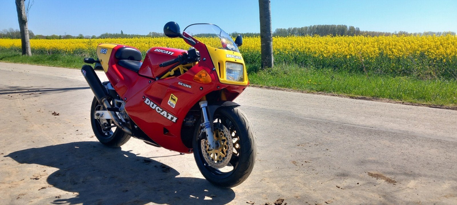 Ducati 851 SP2, 2 cilinders, Gebruikt, Super Sport, Particulier