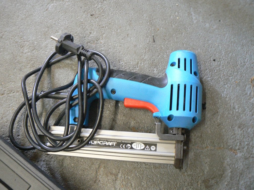 Topcraft elektrische nietmachine, Doe-het-zelf en Verbouw, Ophalen of Verzenden, Zo goed als nieuw, Overige typen, Overige merken