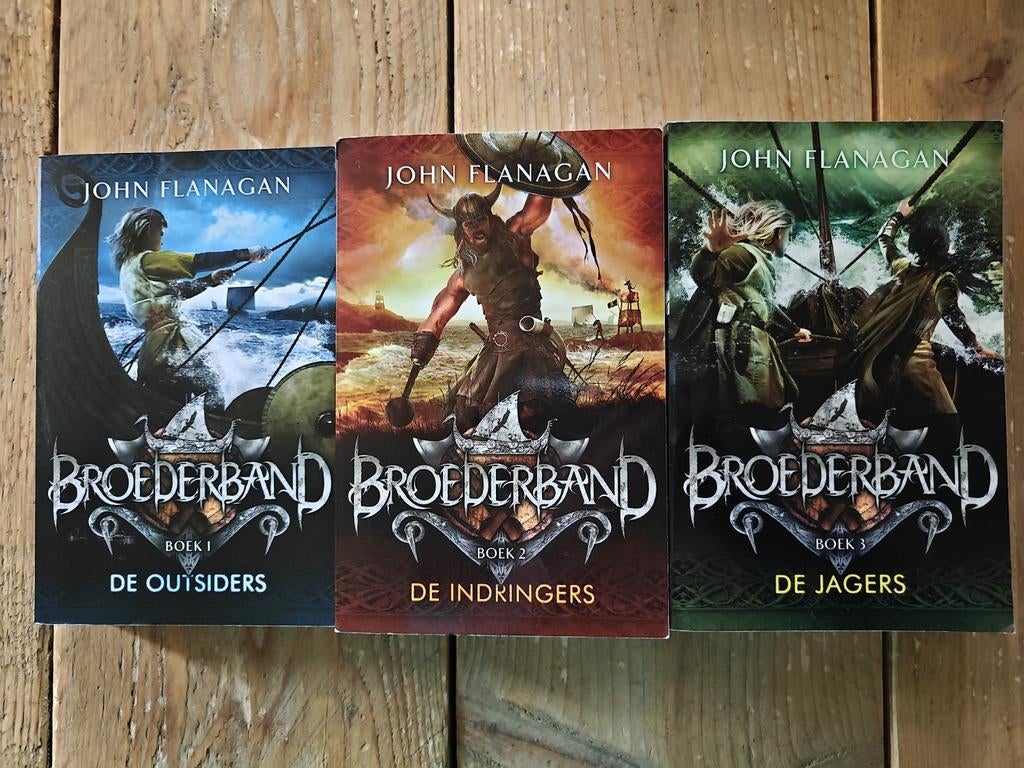 3 Delen  van de serie: Broederband., Boeken, Ophalen of Verzenden, Zo goed als nieuw