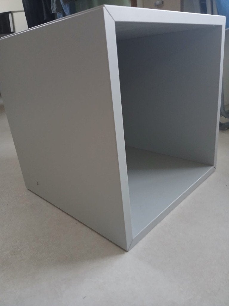Grijze opbergkubus / wandplank 35x35x33cm, Ophalen, Nieuw