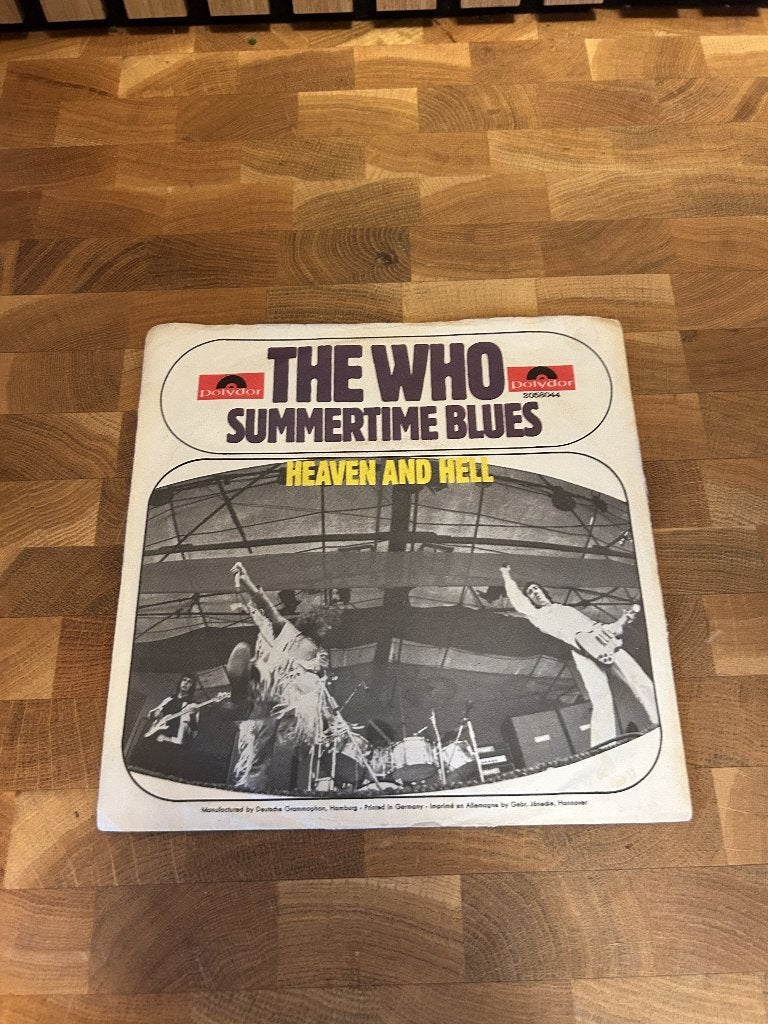 The Who Summertime Blues single, Ophalen of Verzenden, Gebruikt, Rock en Metal