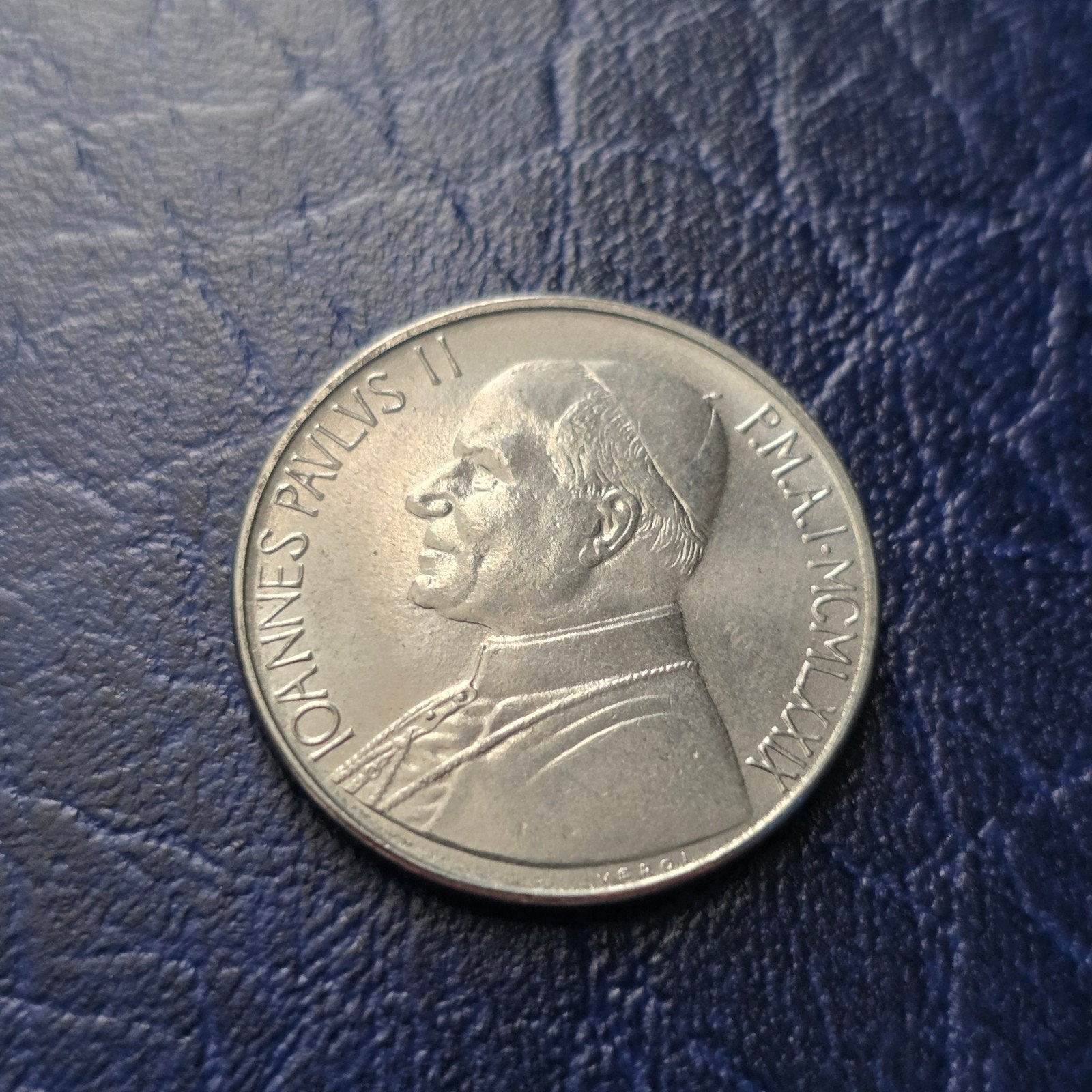 50 lire 1979 Vaticaan - Paus Johannes Paulus II, Ophalen of Verzenden