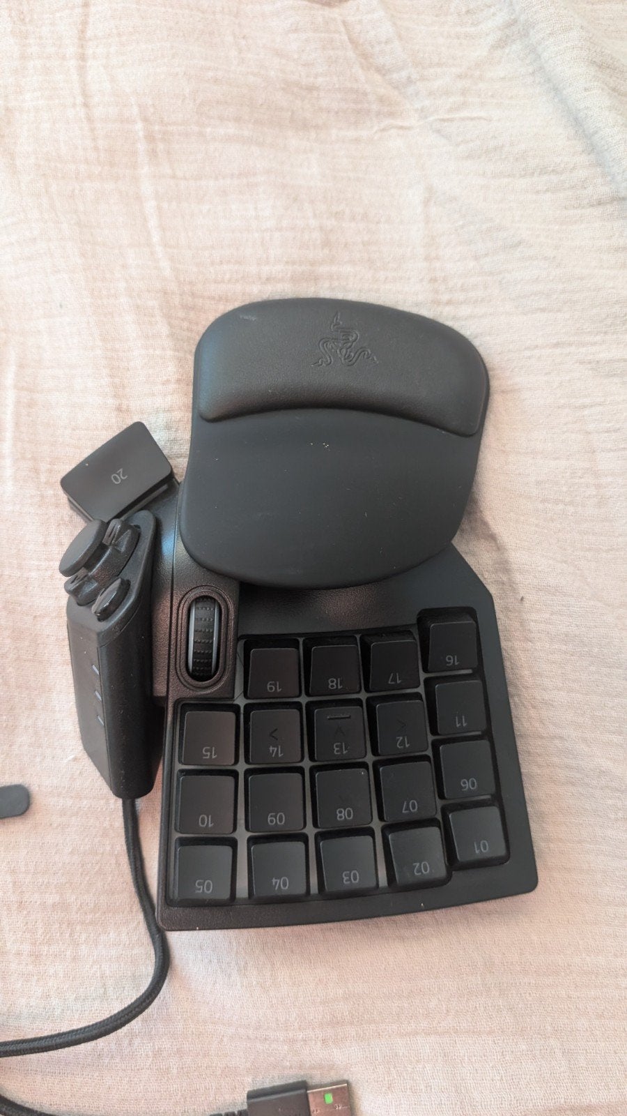 Razer Tartarus V2 Gaming Keypad - Zo goed als nieuw, Ophalen of Verzenden, Razer, Gaming toetsenbord, Bedraad