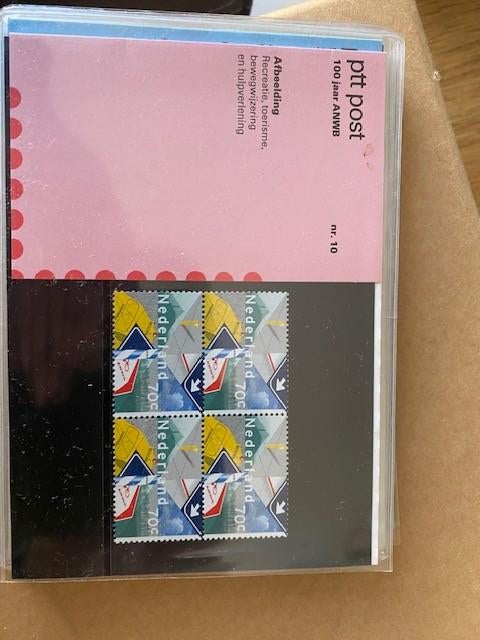 Ak_7 8 stuks postzegel mapjes uitgave ptt, Postzegels en Munten, Postzegels | Nederland, Ophalen of Verzenden, Na 1940, Postfris
