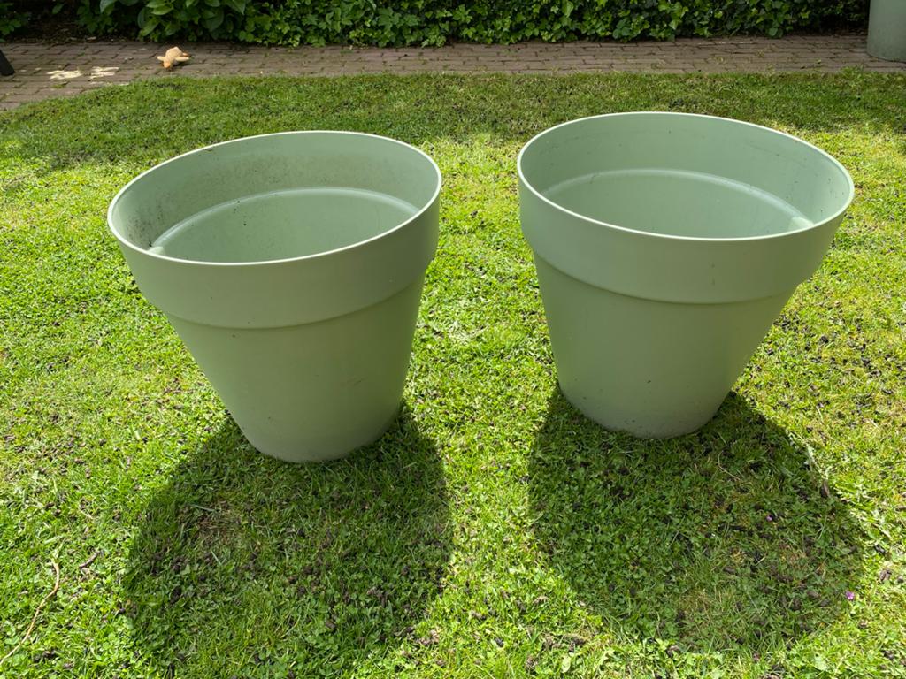 Elho loft bloempotten, Ophalen, Kunststof, Gebruikt, 40 cm of meer