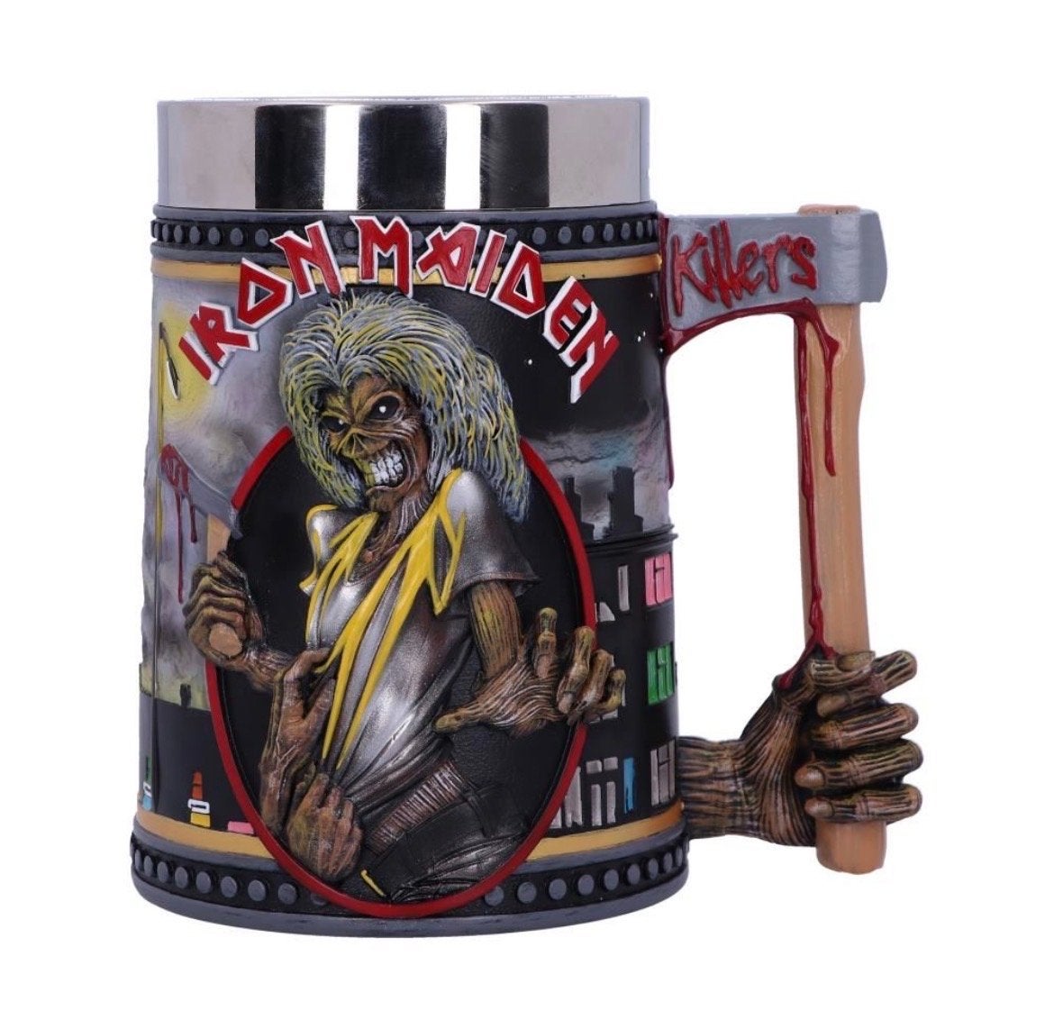 Iron Maiden Killers Bierpul - Officieel Gelicenseerd, Ophalen of Verzenden, Nieuw, Gebruiksvoorwerp