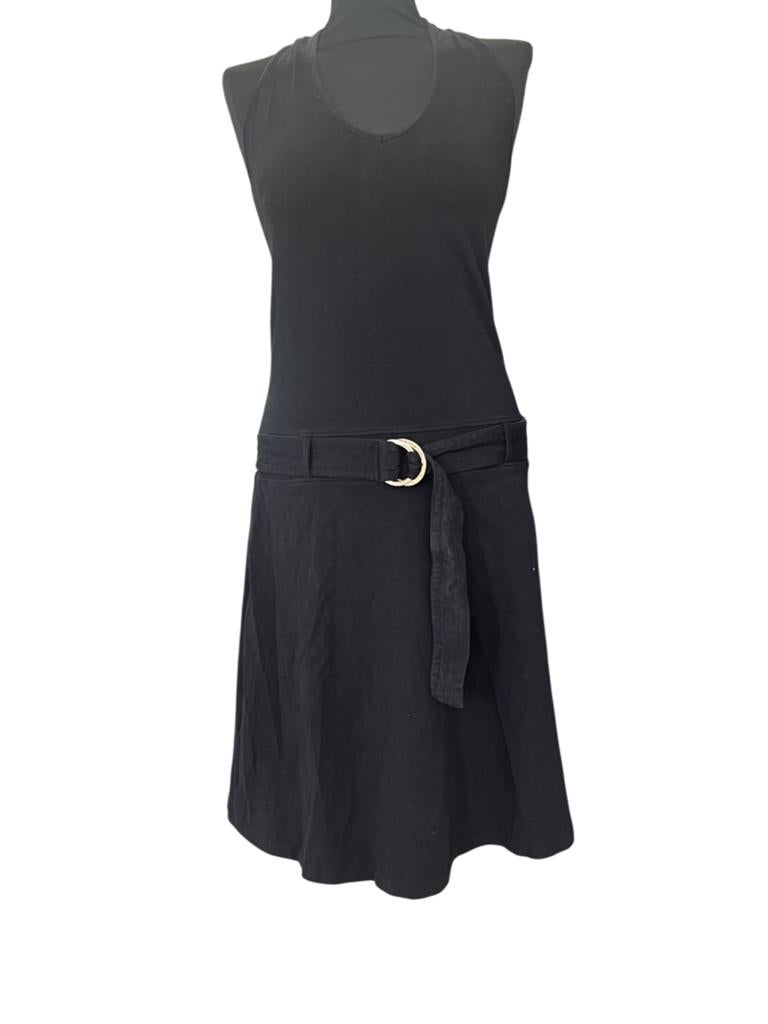 halter jurkje zwart Carola van Benthum mt 38-40, Kleding | Dames, Maat 38/40 (M), Carola van Benthum, Zwart, Ophalen of Verzenden