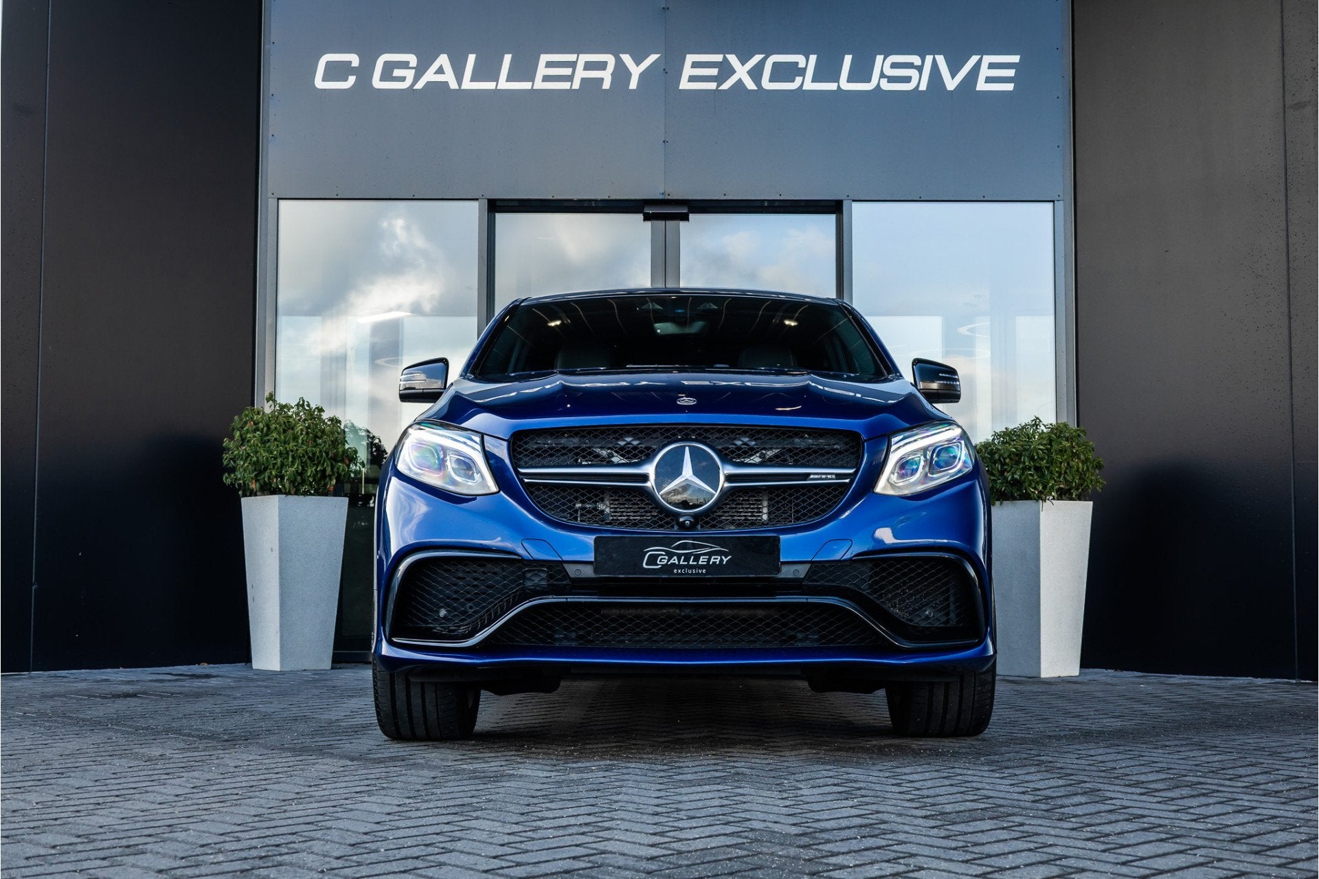 Mercedes-Benz GLE Coupé AMG GLE63 S 4MATIC - Panorama | H&K, Automaat, 5461 cc, Gebruikt, Blauw