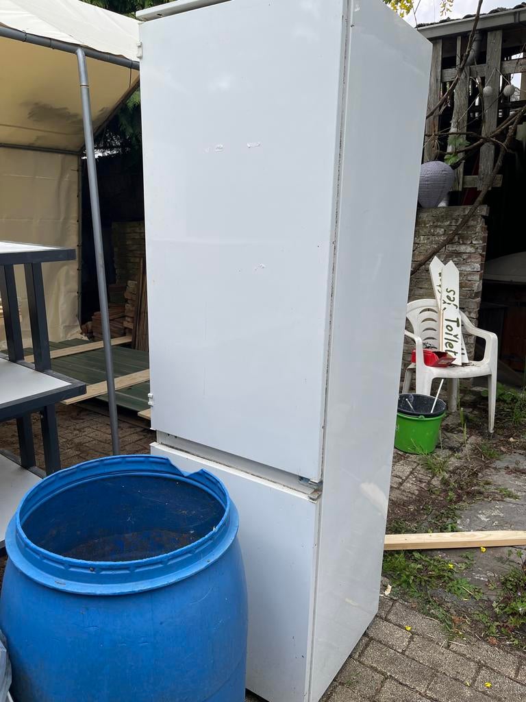 Koelkast en vriezer voor buiten bruiloft, Ophalen, Gebruikt, 200 liter of meer, 60 cm of meer