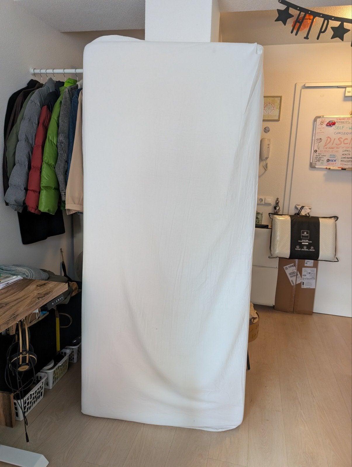 Gratis matras, gebruikt - 200x90cm, Ophalen, Gebruikt, 90 cm, Eenpersoons