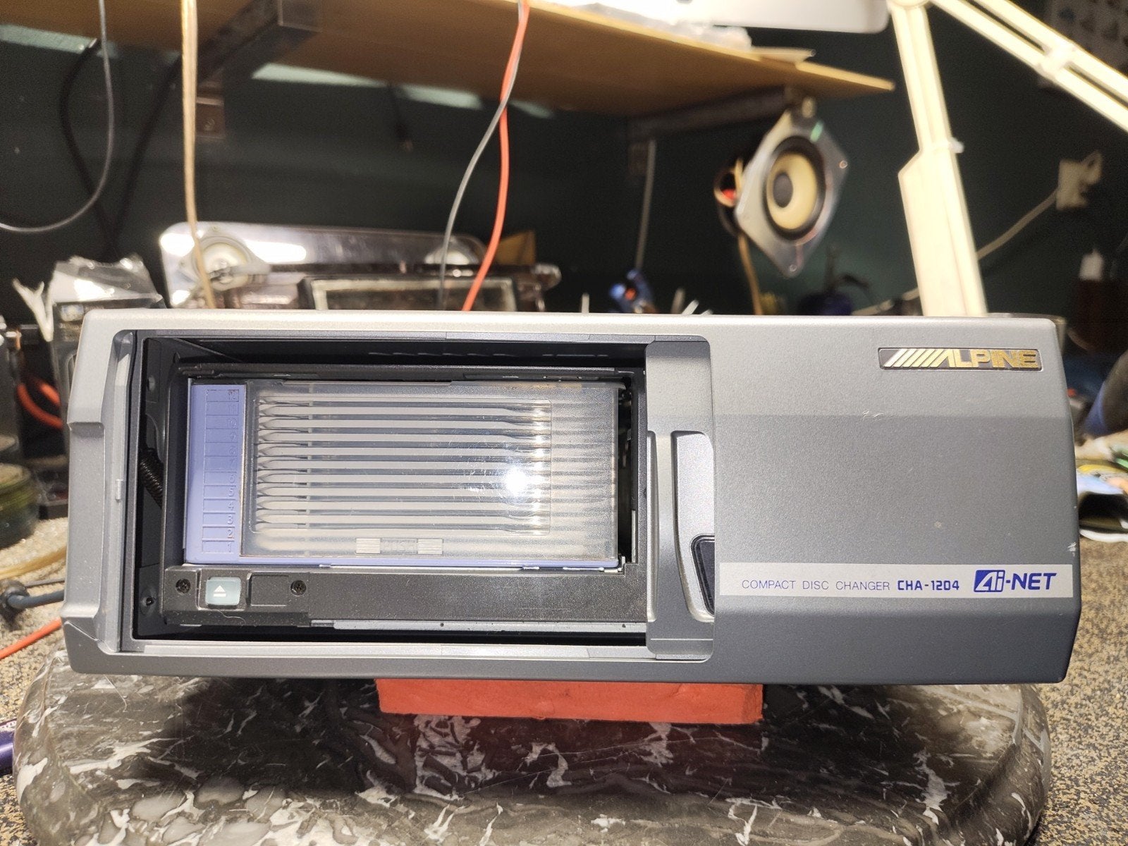 Alpine CHA-1204 CD Auto Changer - 12-disc wisselaar, Auto diversen, Ophalen of Verzenden, Gebruikt