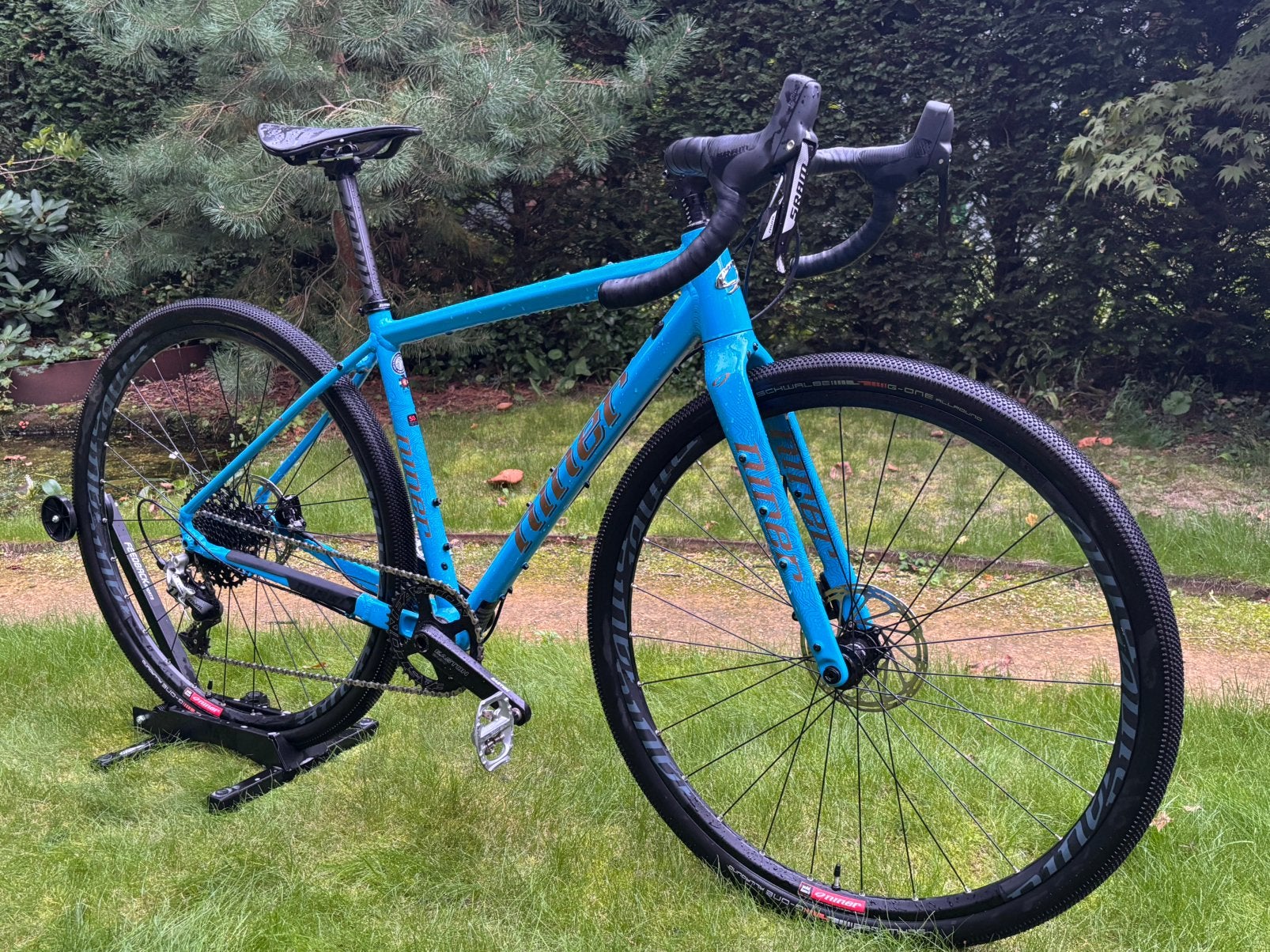 Niner RLT gravelbike mt 50cm (dames) nieuwstaat, 28 inch, 10 tot 15 versnellingen, Zo goed als nieuw, 50 tot 53 cm