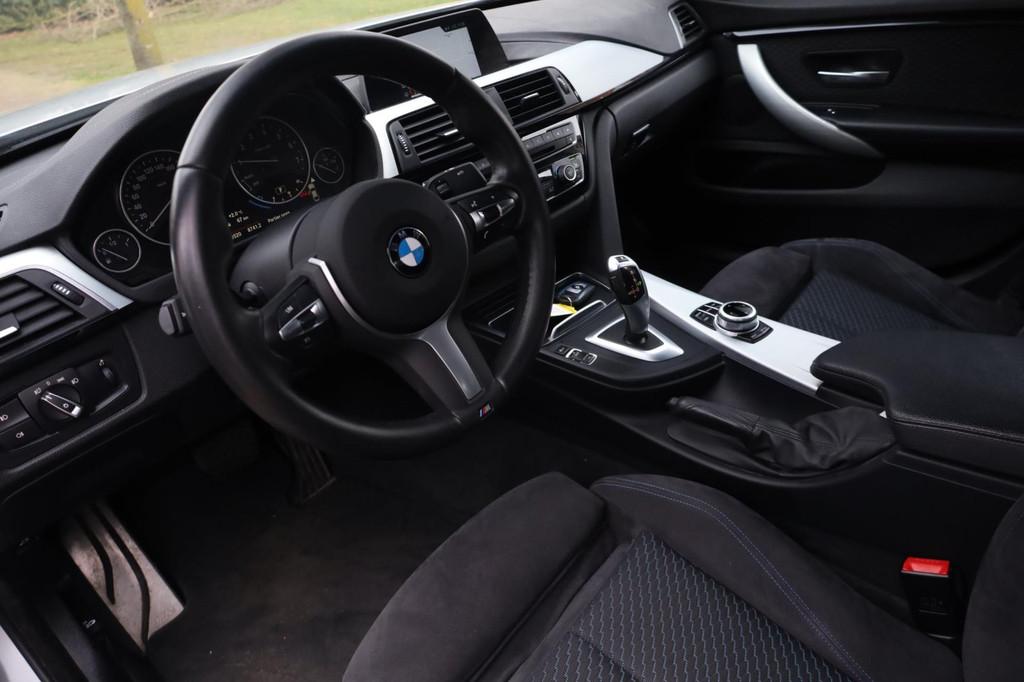 BMW 4-serie Gran Coupé 418i Executive Aut. | Facelift | M-P, Auto's, BMW, Automaat, Lichtsensor, Gebruikt, Alcantara