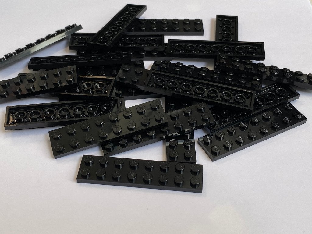 Partij 25x nieuwe 2x8 Lego plaatjes in diverse kleuren, Overige thema's, Lego, Nieuw, Ophalen of Verzenden