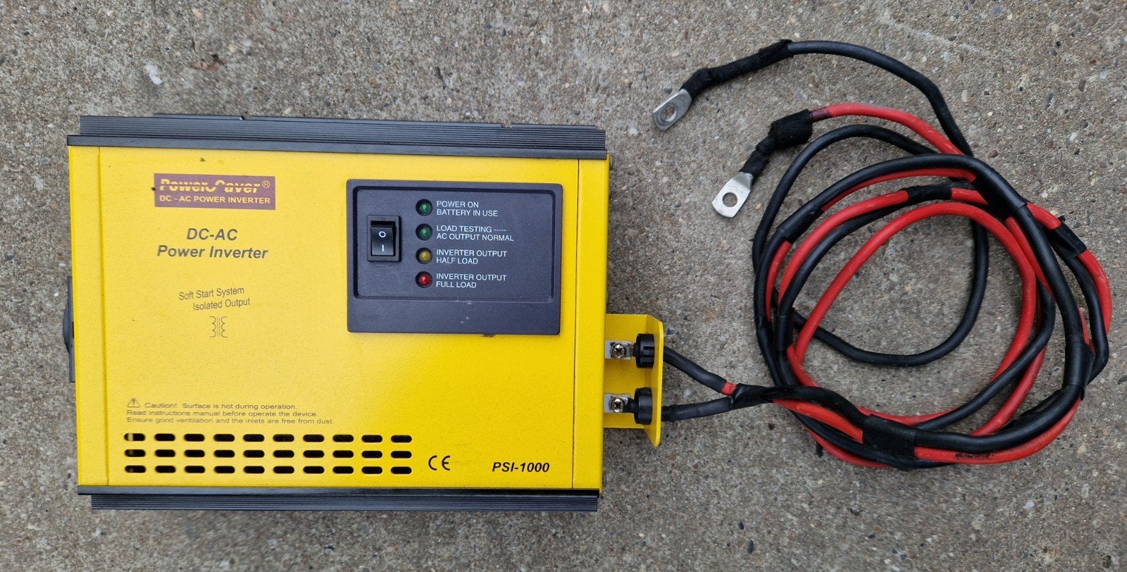 Inverter Psi1000 DC - AC in 12V uit 220V - 240V 1000W, Ophalen of Verzenden, Gebruikt, Universele onderdelen