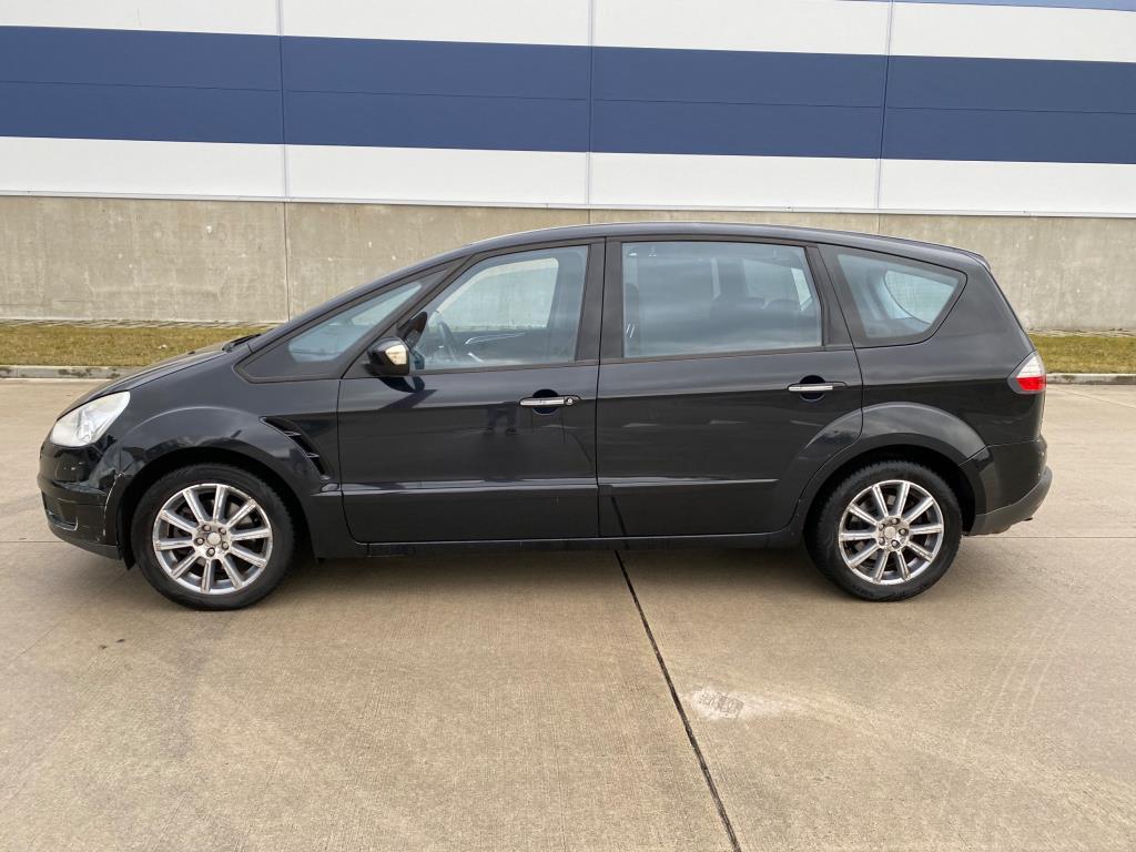 Ford S-Max 2.0-16V NAP/AIRCO/APK 2-27/CLIMA/7-pers., Voorwielaandrijving, Stof, Gebruikt, Zwart