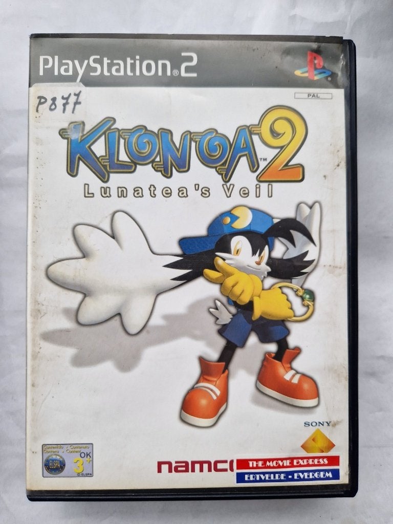 KLONOA 2 lunatea's veil, Gebruikt, 1 speler, Racen en Vliegen, Ophalen of Verzenden