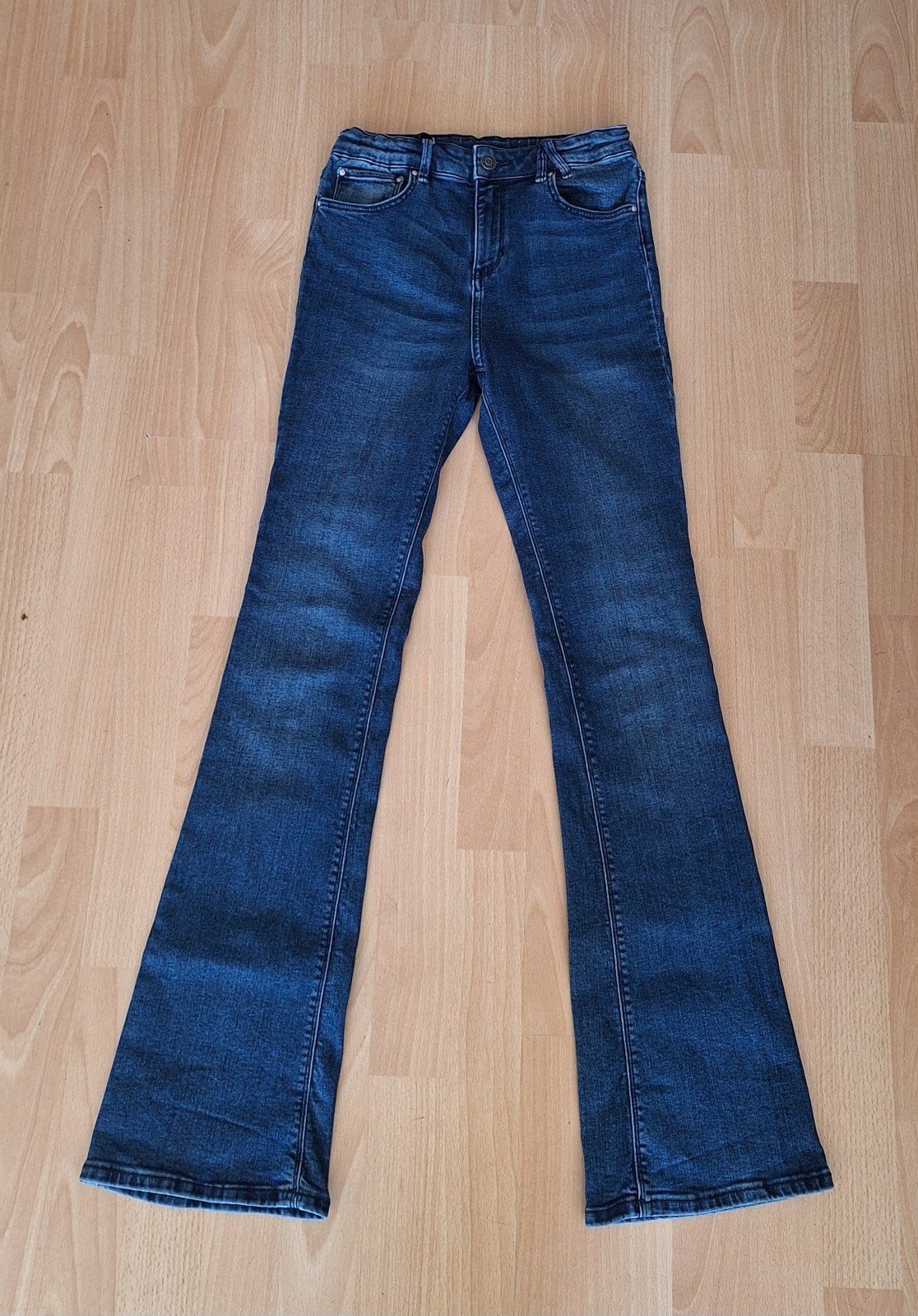 America Today flared jeans maat 146, Kinderen en Baby's, Kinderkleding | Maat 146, Ophalen of Verzenden, Zo goed als nieuw, Meisje