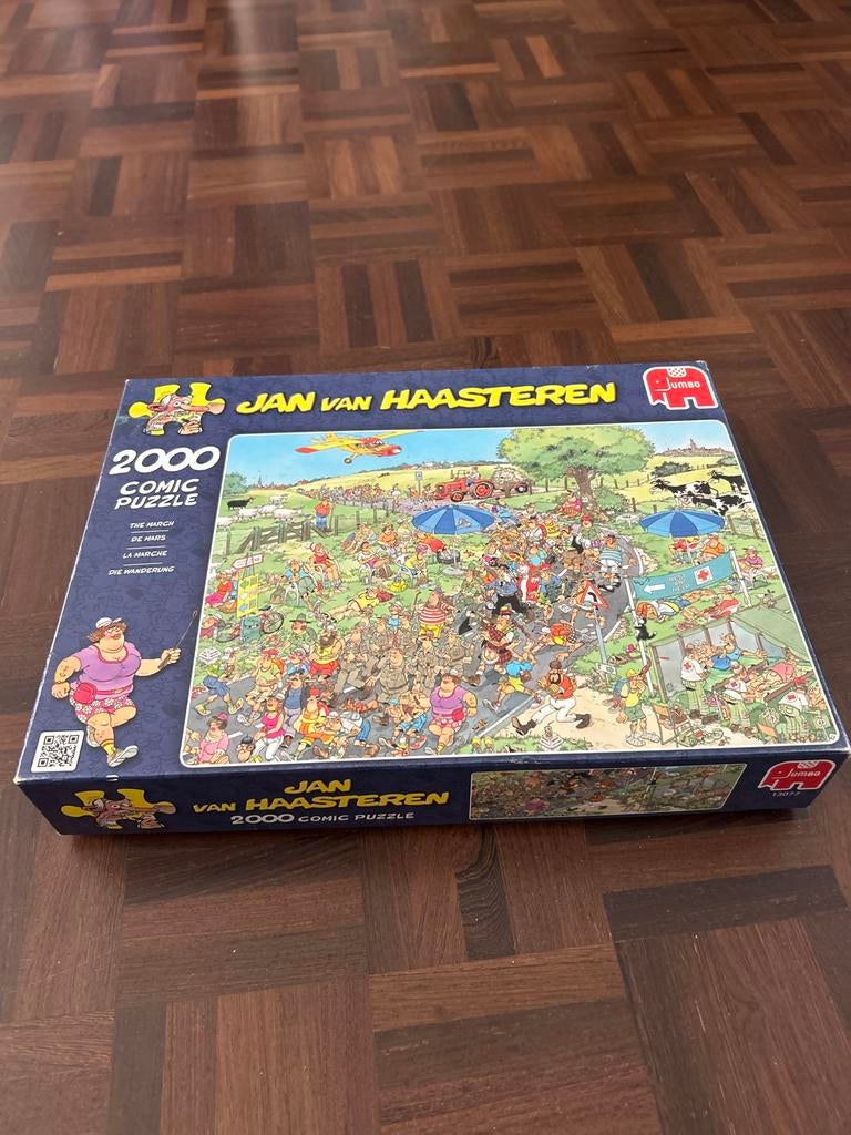 Jan van Haasteren De Mars 2000 stukjes legpuzzel, Ophalen, Meer dan 1500 stukjes, Gebruikt, Legpuzzel