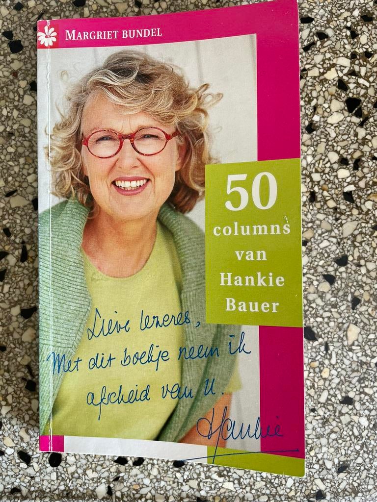 50 columns van Hankie Bauwer (teab), Ophalen of Verzenden, Gelezen, Eén auteur