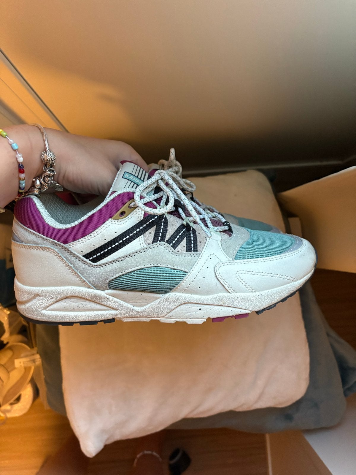 Karhu Fusion 2.0 Sneakers - Zo goed als nieuw, Ophalen of Verzenden, Zo goed als nieuw, Overige kleuren, Sneakers of Gympen