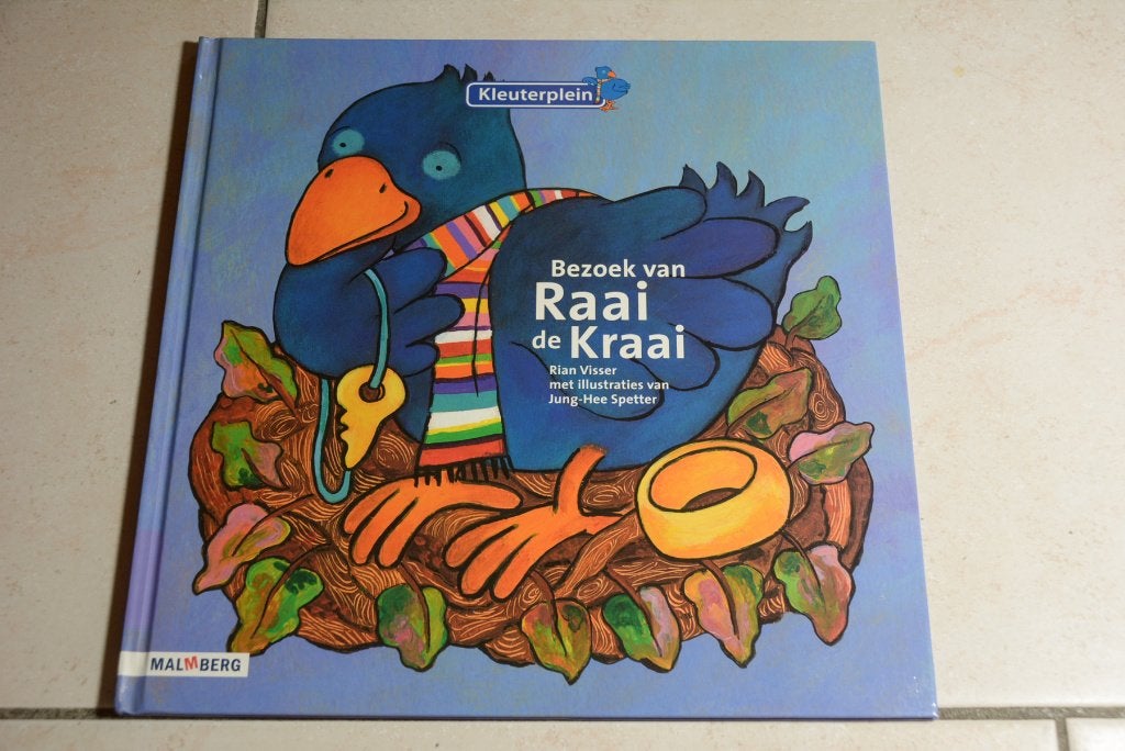 Kleuterplein Bezoek van Raai de Kraai / Rian Visser, Ophalen of Verzenden, Zo goed als nieuw, Fictie algemeen