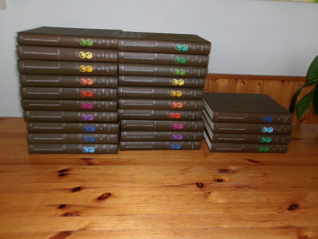 Grote Spectrum Encyclopedie - 24 delen, Boeken, Ophalen, Gelezen, Algemeen, Complete serie