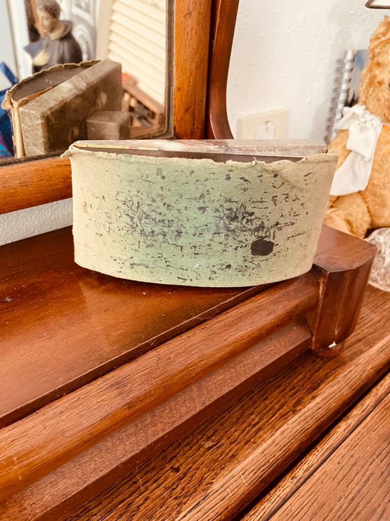 Vintage marmeren inkt roller / blotter, Ophalen of Verzenden, Zo goed als nieuw