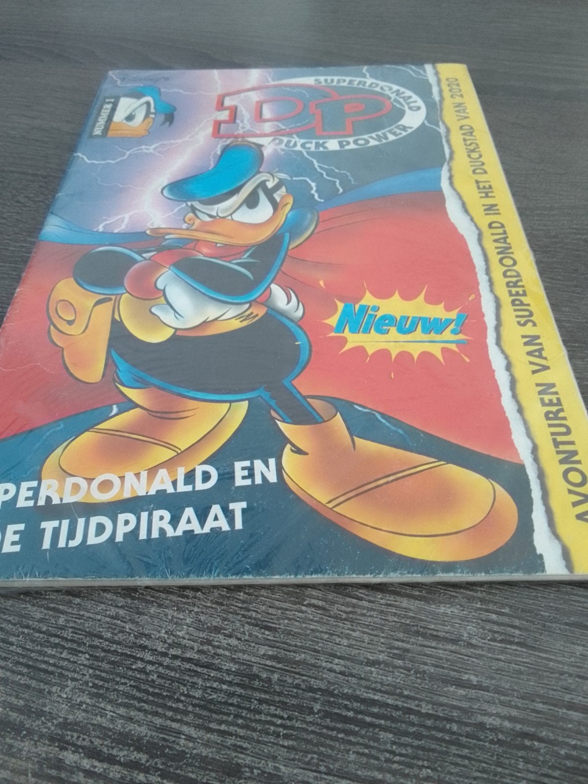 Superdonald Duck Power Nummer 1 - De Tijdspiraat, Boeken, Eén stripboek, Ophalen, Nieuw, Onbekend