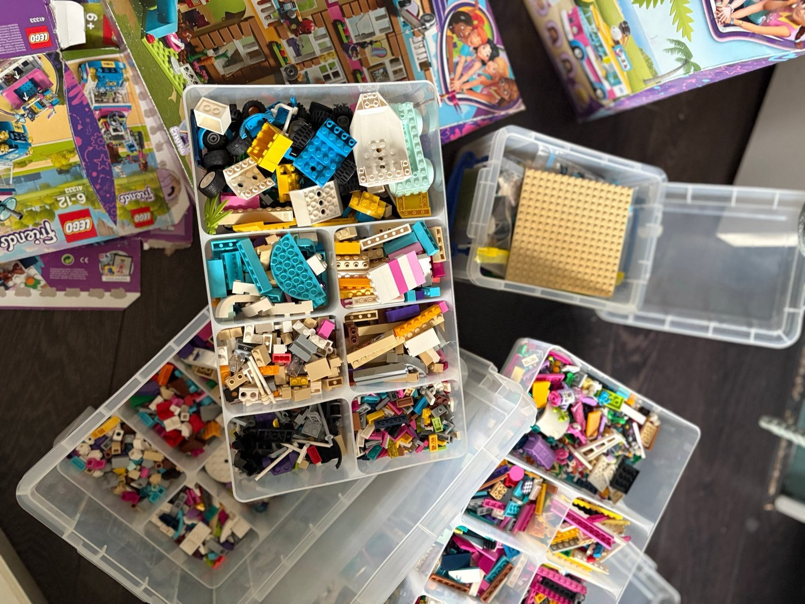 Grote collectie LEGO Friends: 10+ dozen, incl. waterparadijs, Ophalen, Gebruikt