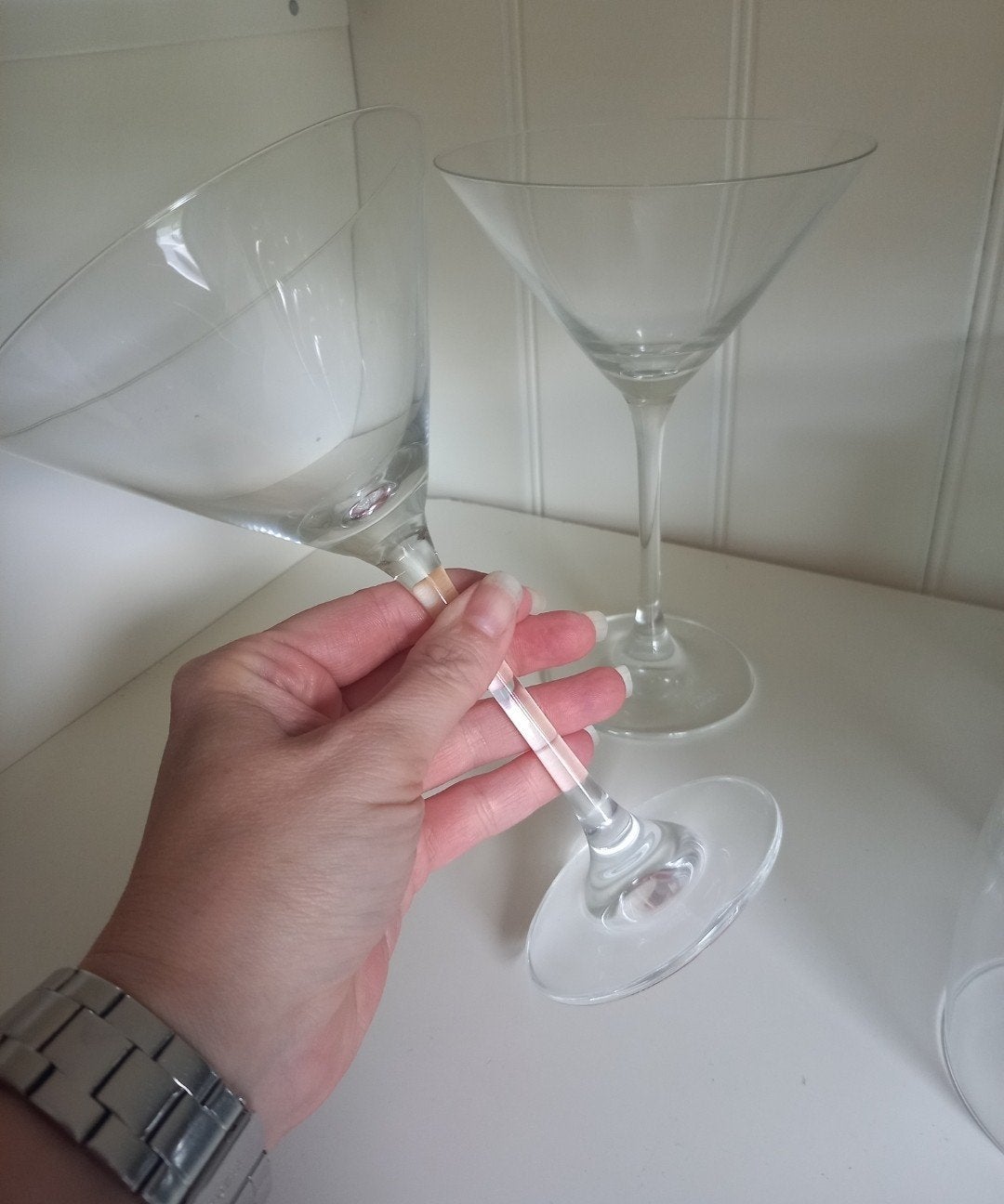 2x Schott Zwiesel cocktailglazen nieuw, Ophalen, Nieuw, Overige merken, Glas