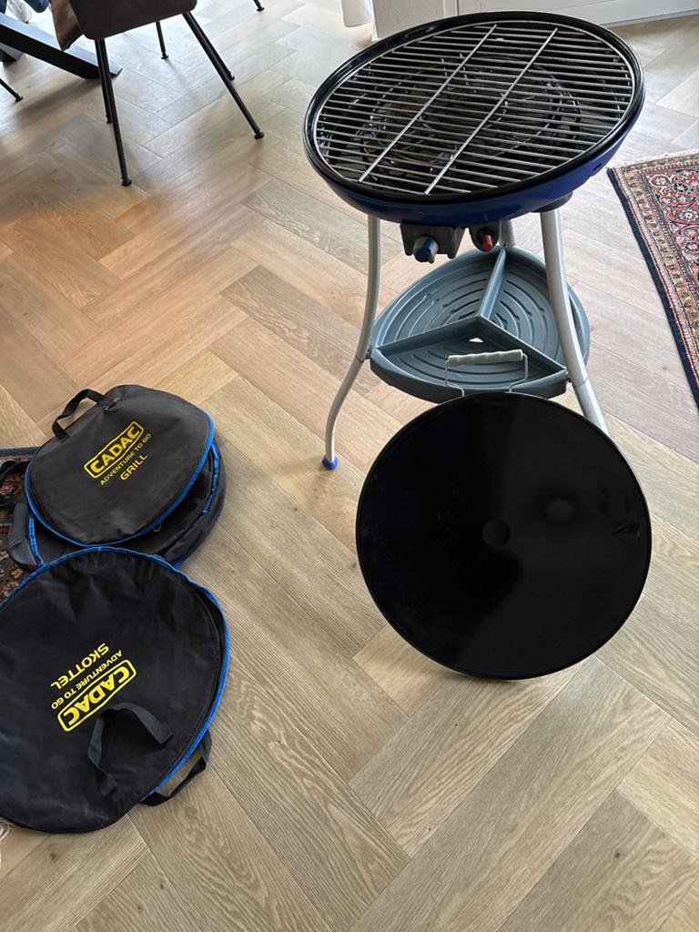 Cadac Skottelbraai met wokpan en bbqrooster, Ophalen of Verzenden, Gebruikt