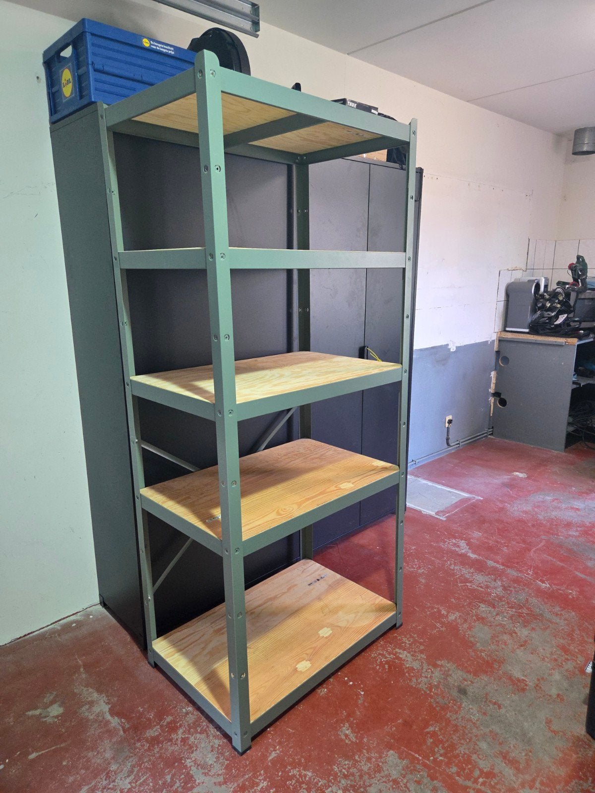 IKEA BROR stellingkast groen/hout, Ophalen, Zo goed als nieuw