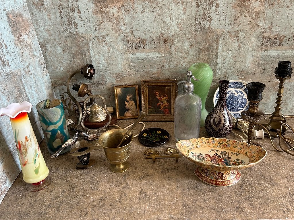Mooie antieke spullen uit leegruimen woning familie, Antiek en Kunst, Curiosa en Brocante, Ophalen