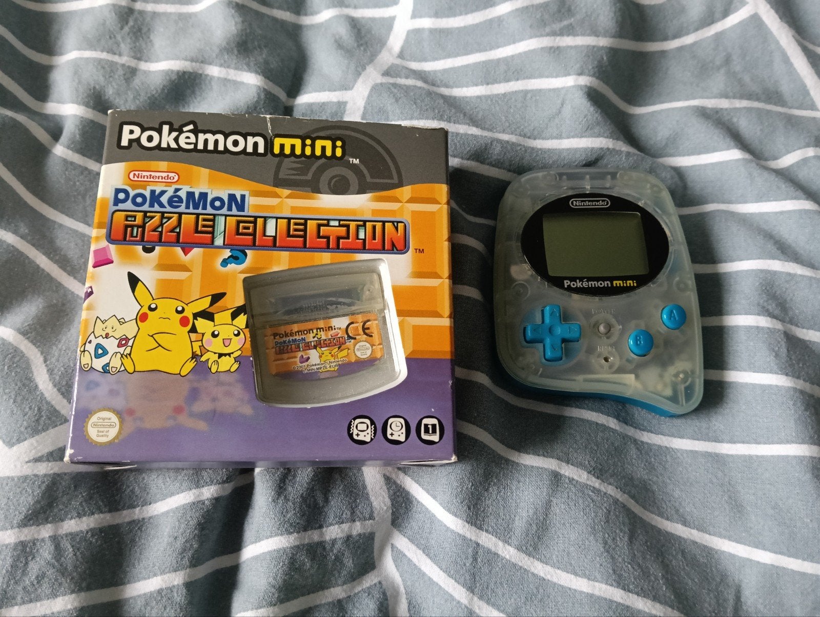 Pokémon Mini met Pokémon Puzzle Collection, Ophalen of Verzenden