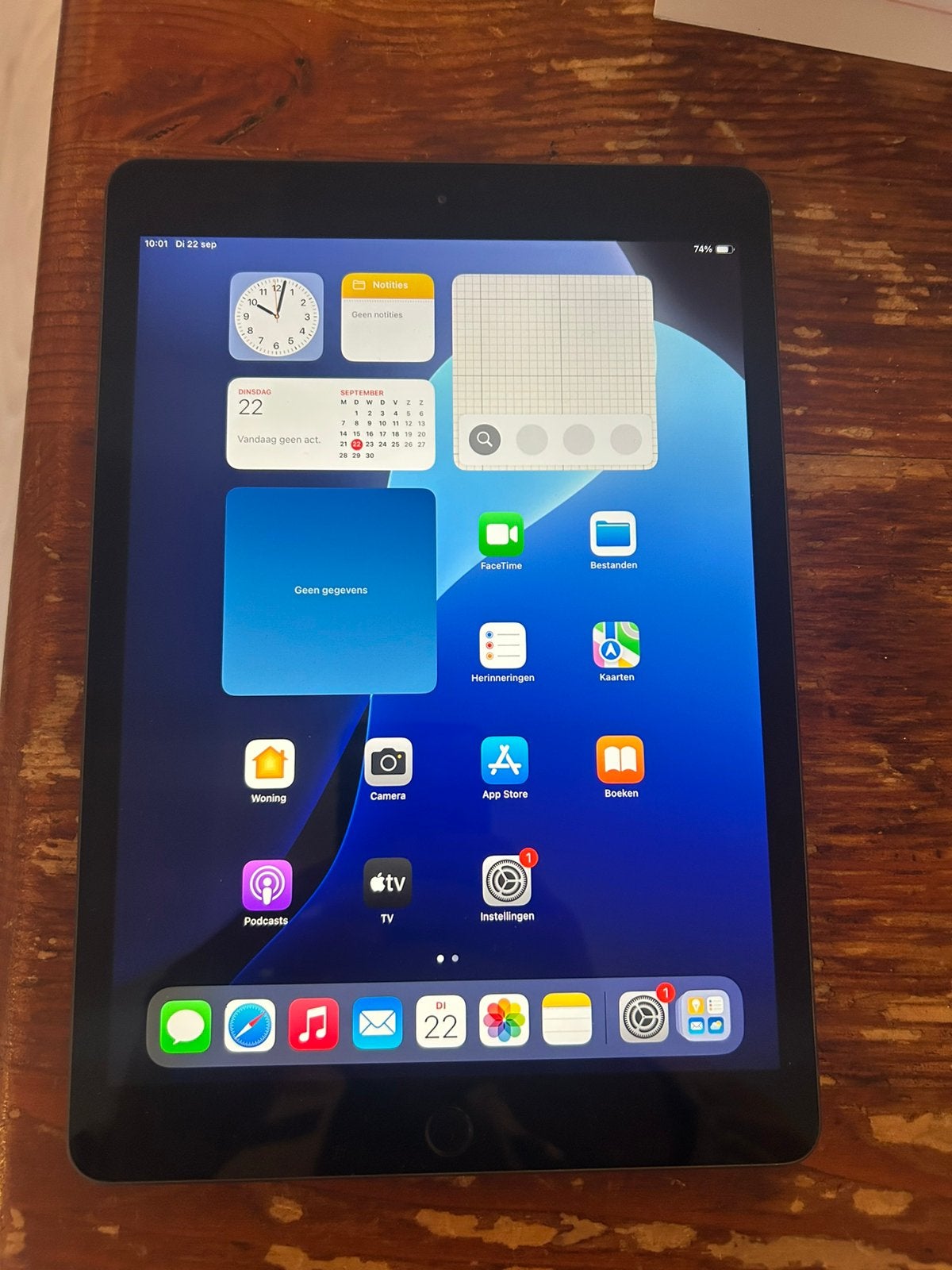 Apple iPad 8e generatie (2020) – 32 GB Wi-Fi – Spacegrijs, Computers en Software, 10 inch, 32 GB, Zo goed als nieuw, Grijs