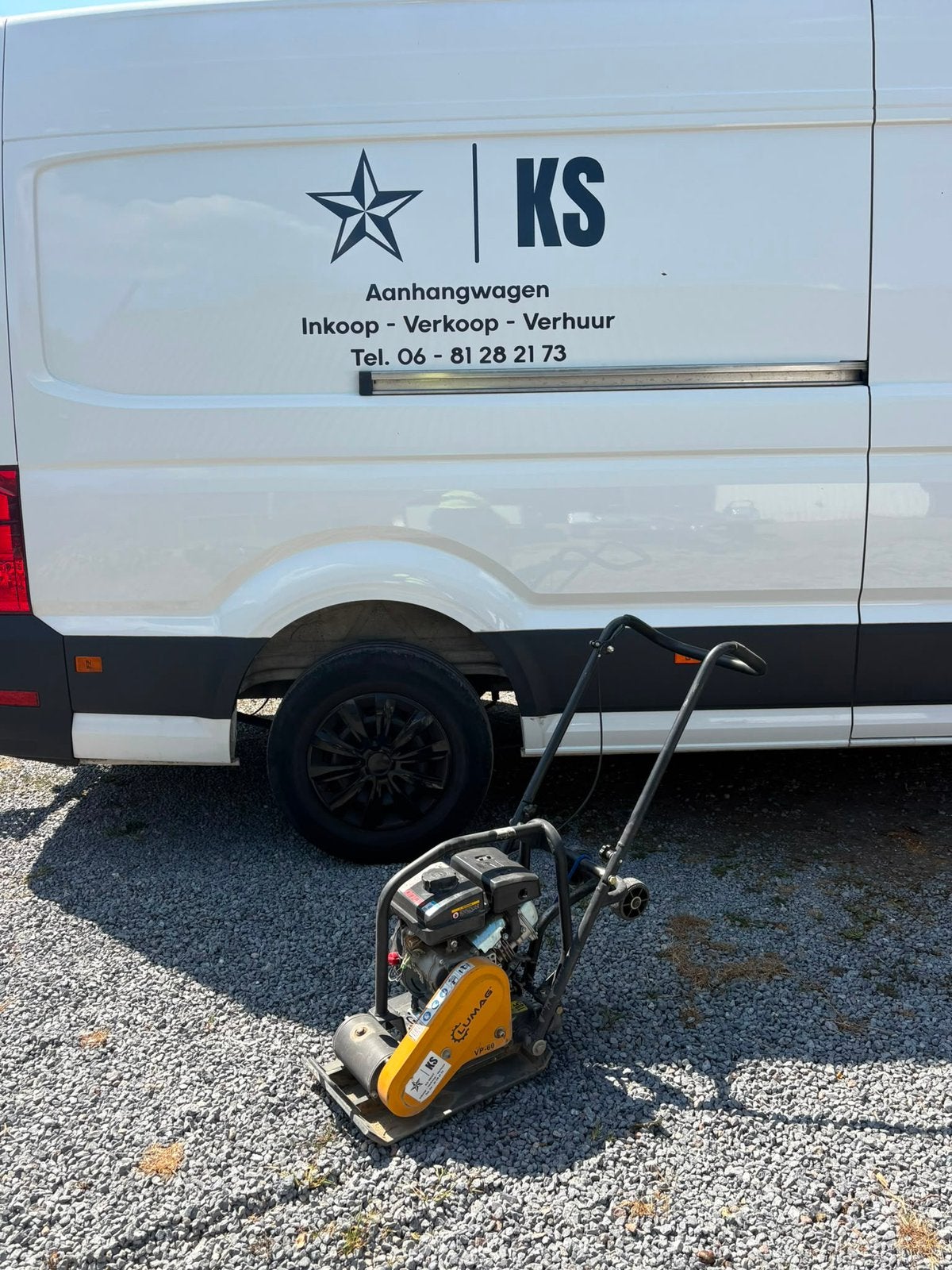 Trilplaat 60 KG inc mat te huur!, Tuin en Terras, Ophalen, Zo goed als nieuw
