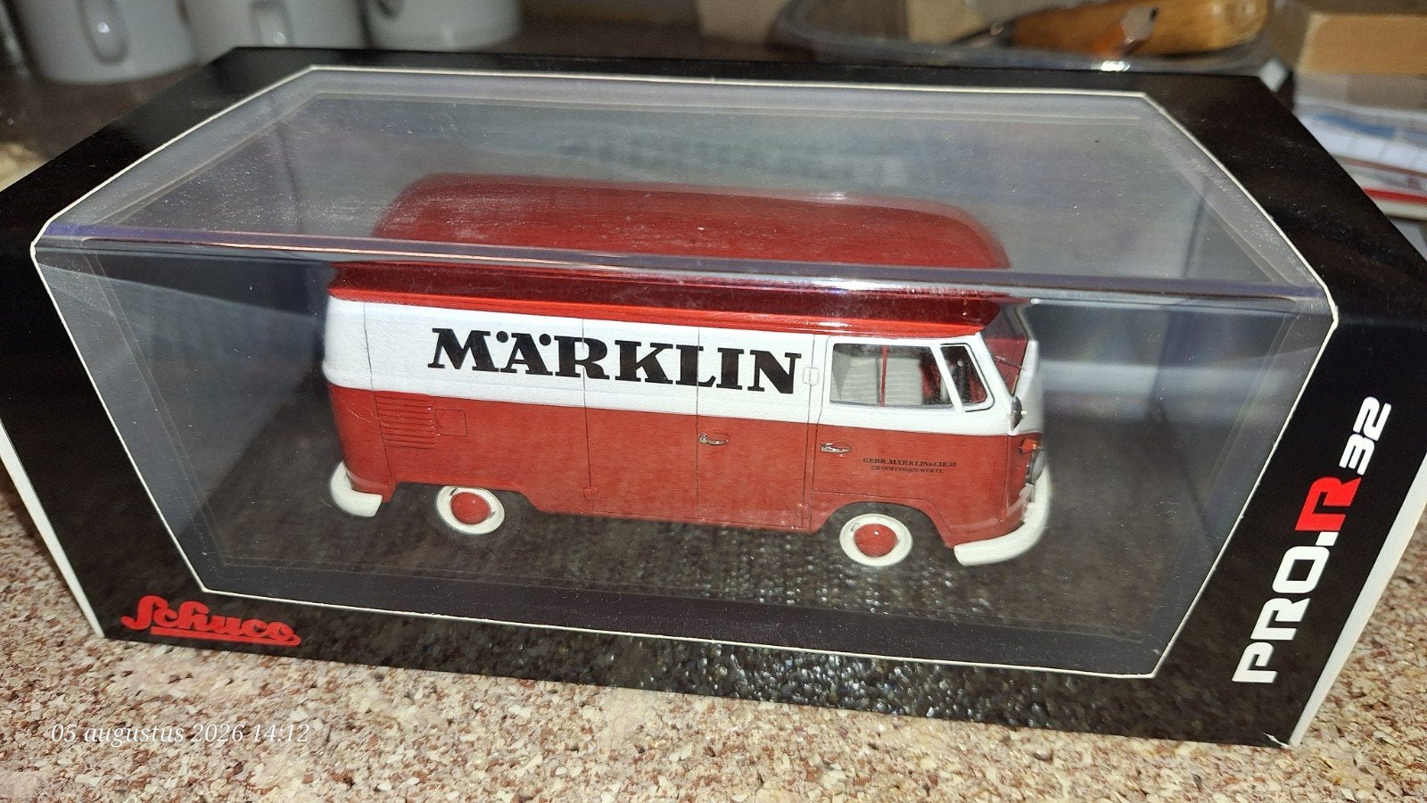 Schuco VW T1 Kasten Marklin modelauto - Nieuw in doos, Ophalen of Verzenden, Nieuw, Bus of Vrachtwagen, Schuco